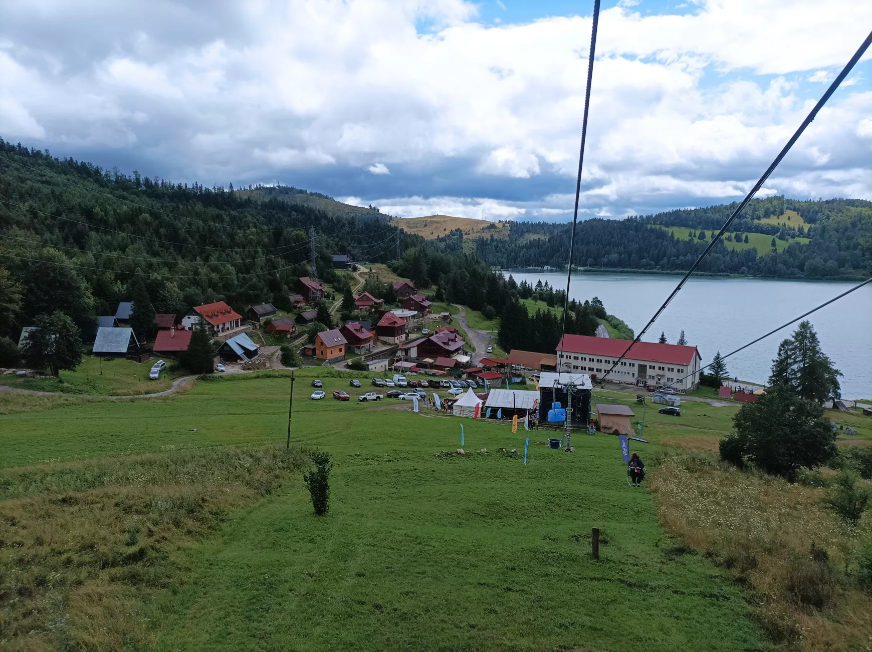libegő, drótkötélpályás felvonó, Dedinky, Imrikfalva, Geravy, Gerava-fennsík