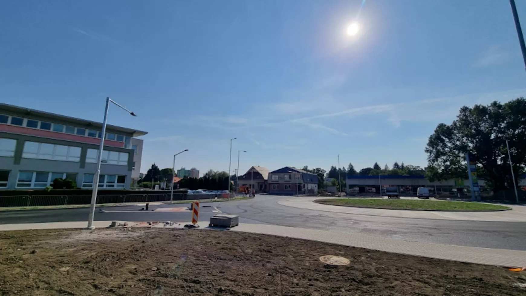 Vágsellye körforgalom