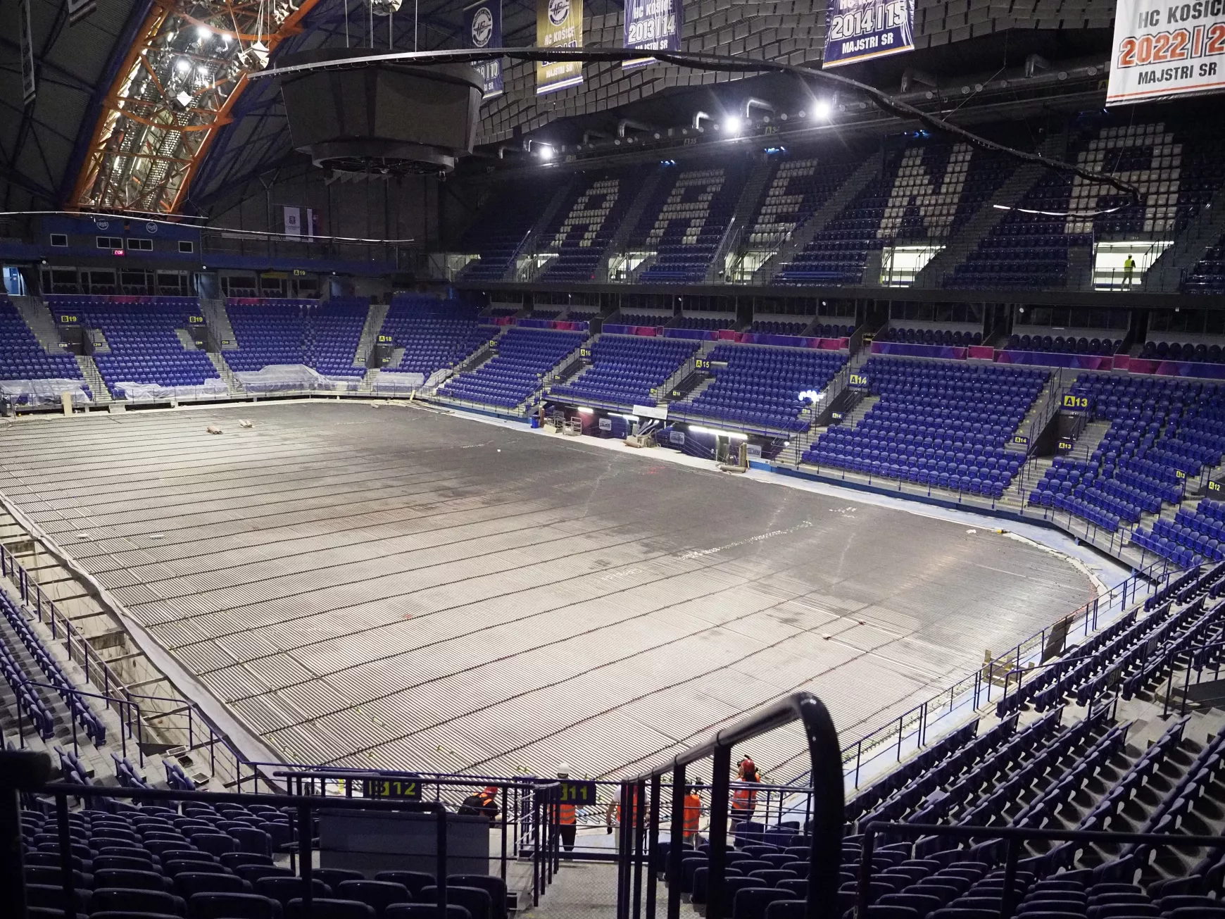 Steel Aréna, Kassa, felújítás