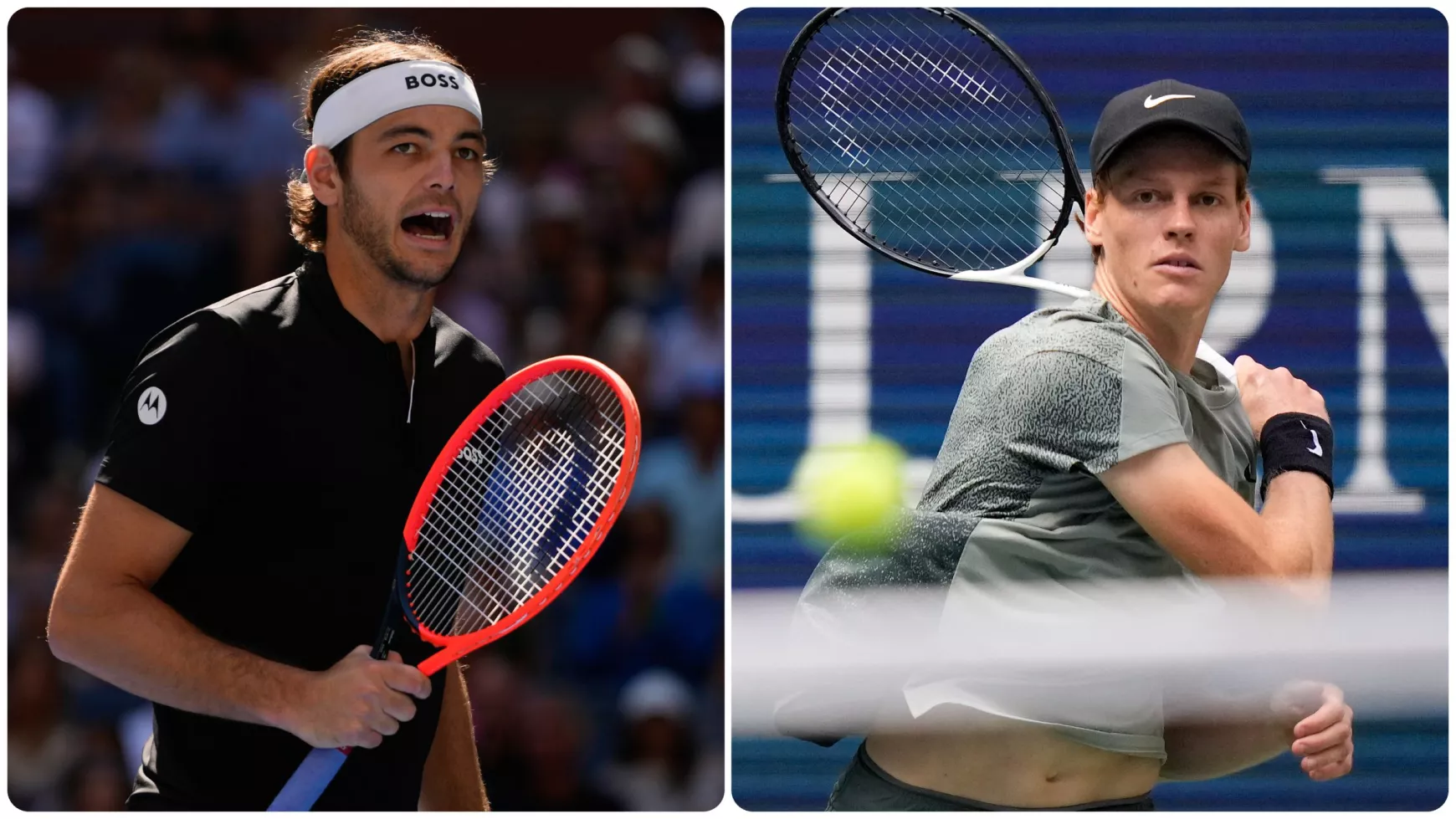 US Open Jannik Sinner Taylor Fritz