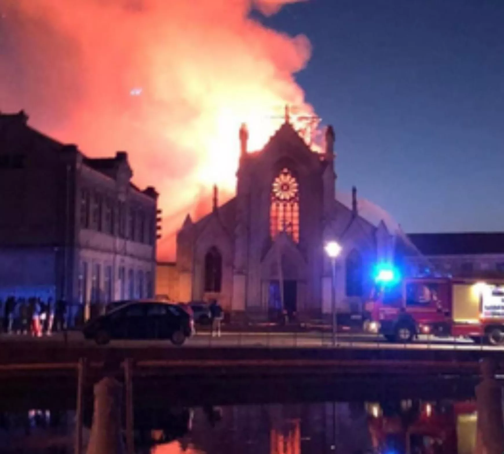 A szeplőtelen Szűz Mária templom a franciaországi Saint-Omer-ben - 2024.