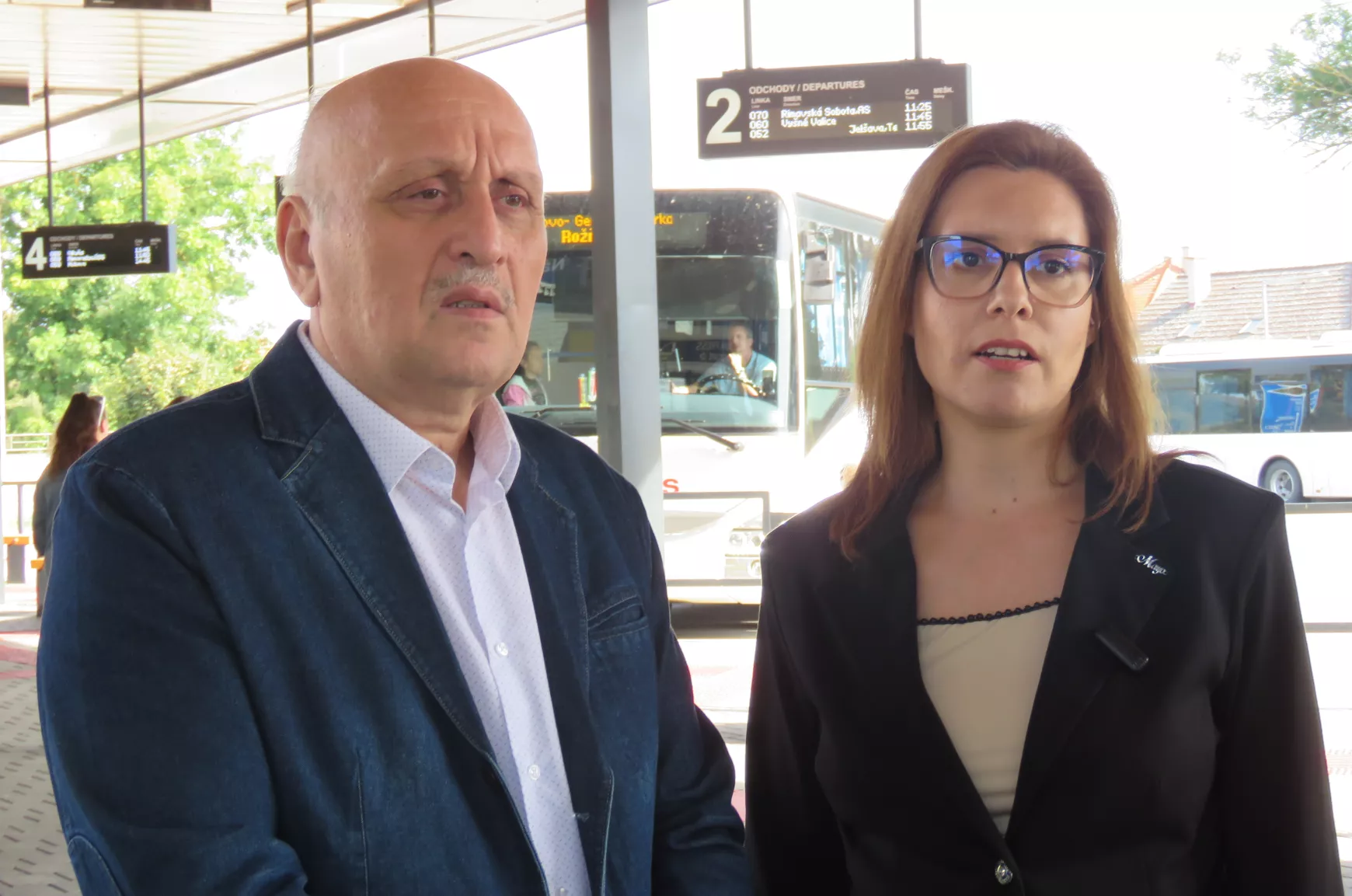 Antal Zoltán és Mag Fodor Enikő képviselők
