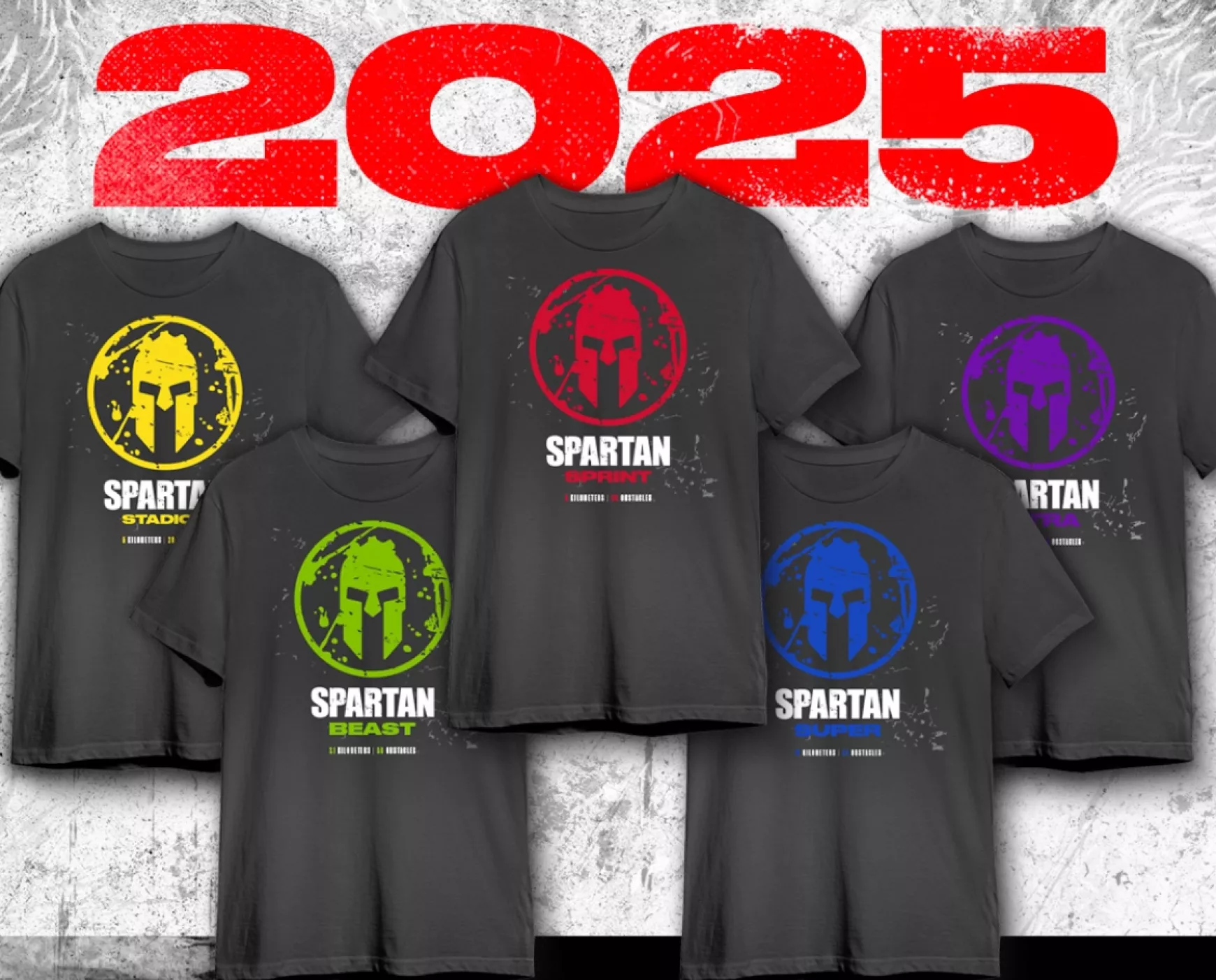 A 2025-ös Spartan pólók