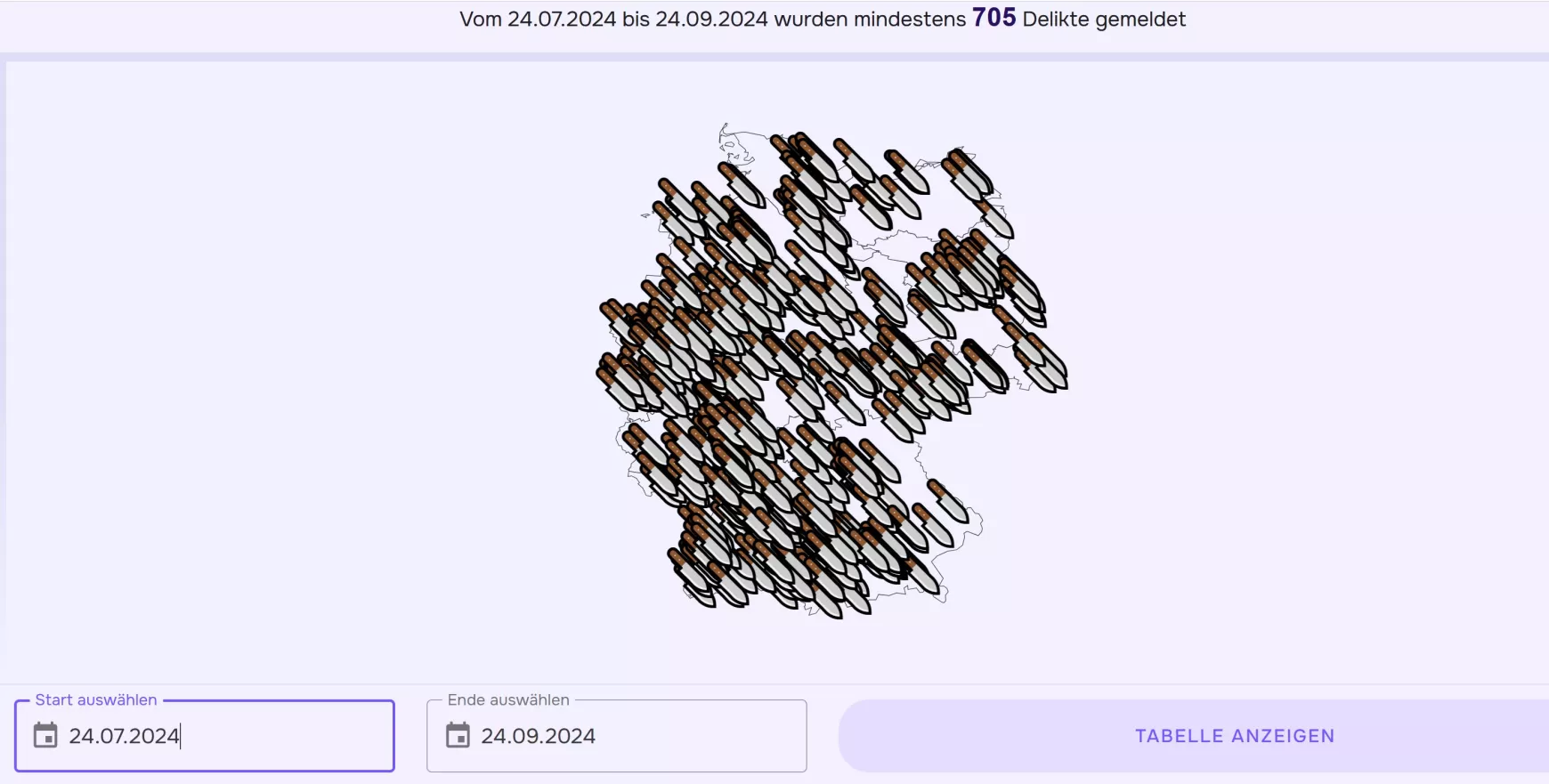 messerinzidenz.de - németországi késes támadások honlapja