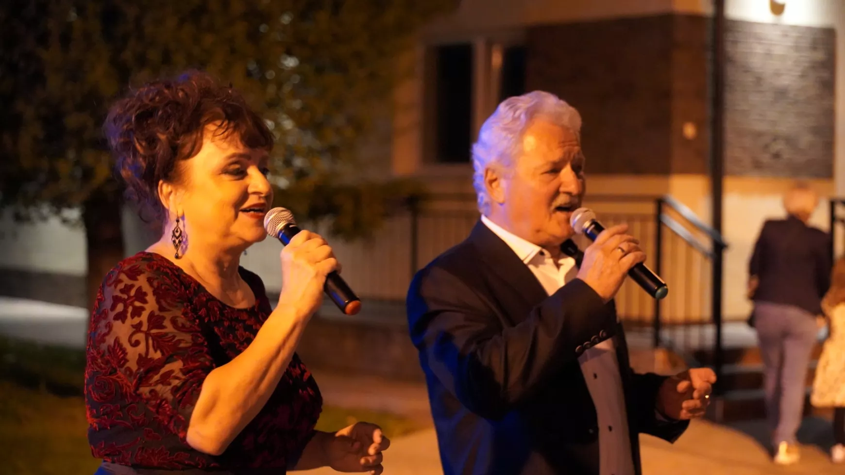Dóka Zsuzsa és Bősi Szabó László fellépése