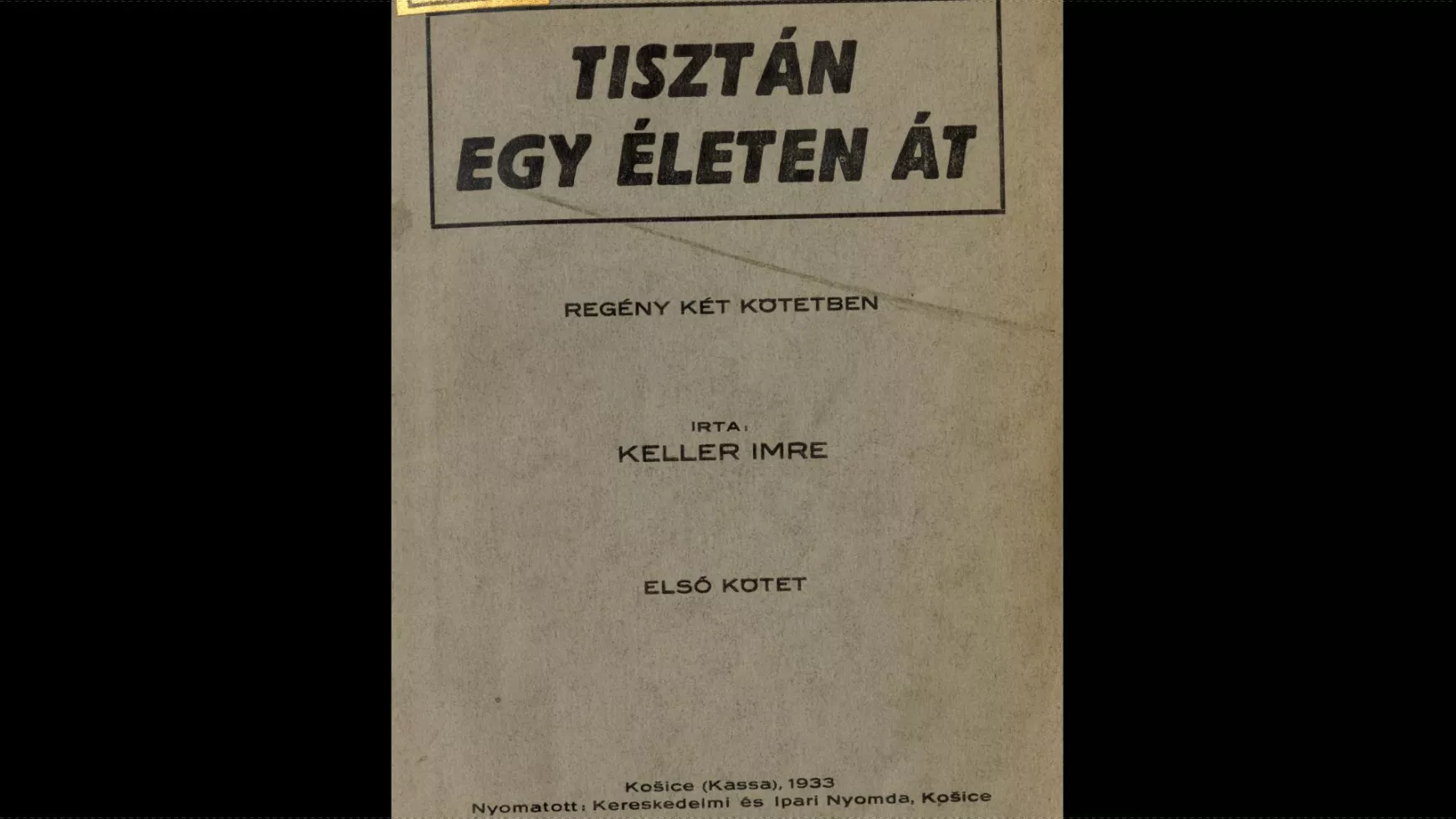 Tisztán egy életen át