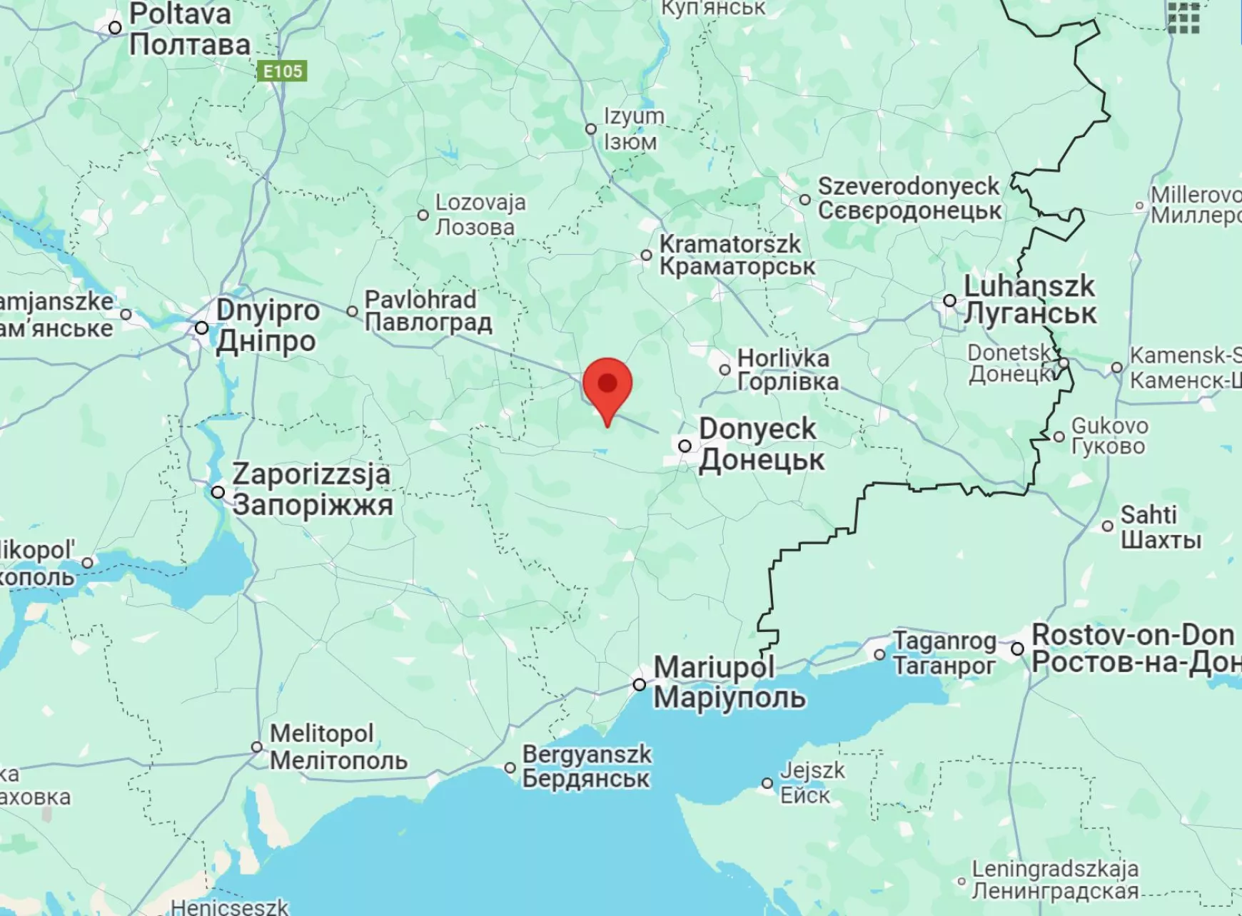 Ukrajinszk - Donyeck