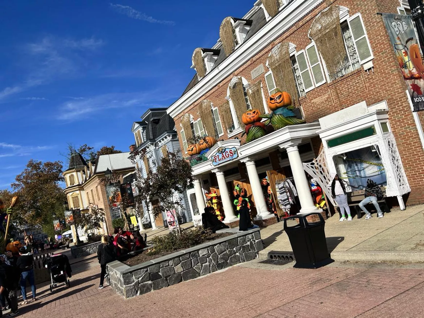 Upper Marlboro, Maryland, teljes halloweeni díszben