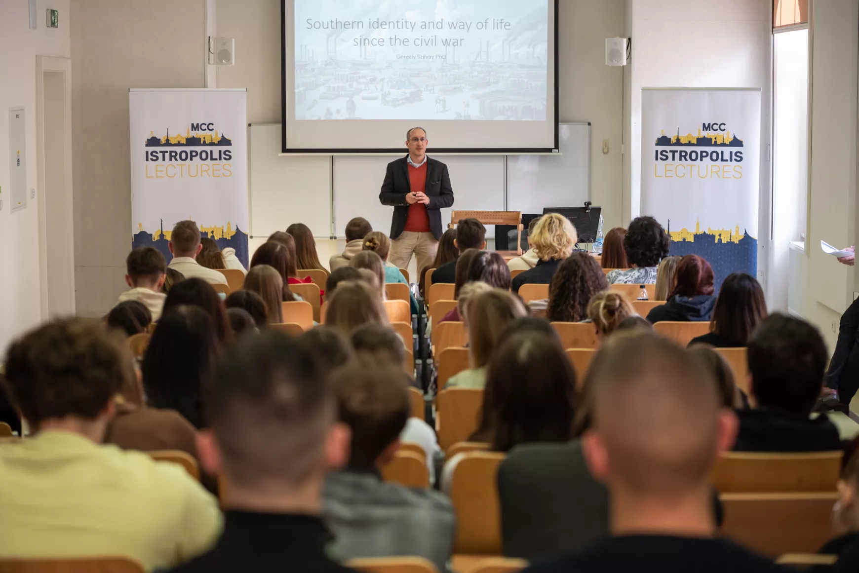 MCC, Mathias Corvinus Collegium, Kassa, előadás, Szilvay Gergely