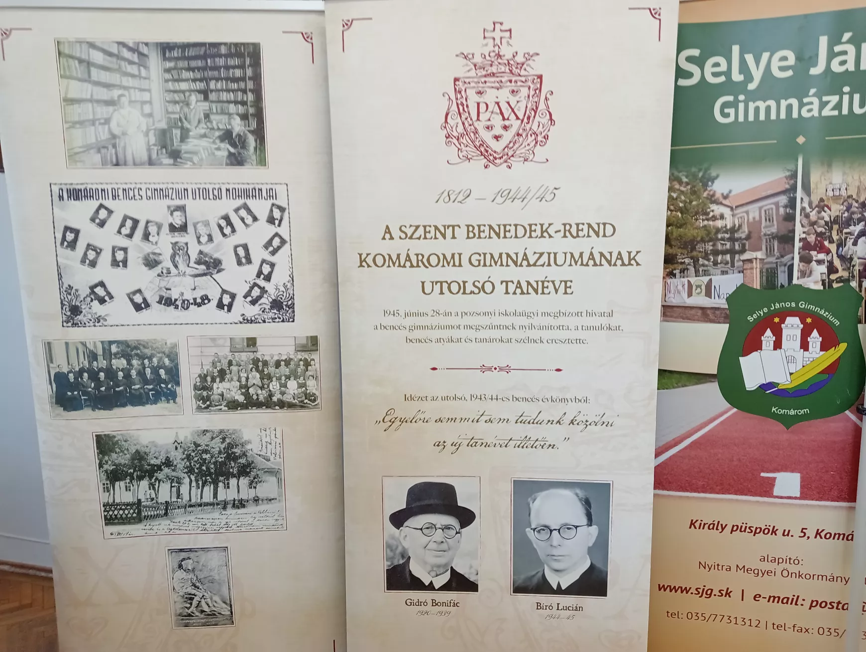 Legyünk büszkék a gyökereinkre! – a Selye gimiben tartották a bencés emlékév „világi” megnyitóját – KÉPEKKEL
