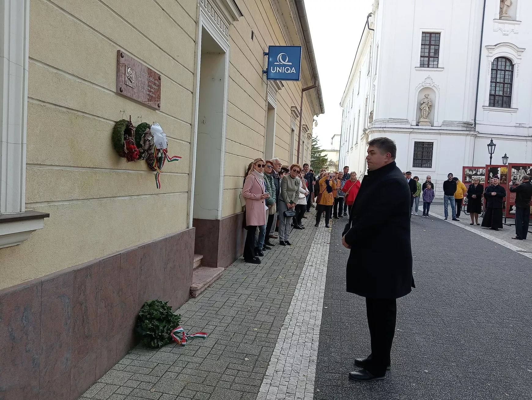 Komáromi emléktábla és kültéri kiállítás emlékeztet a 130 évvel ezelőtt született Berecz Gyulára - KÉPEKKEL