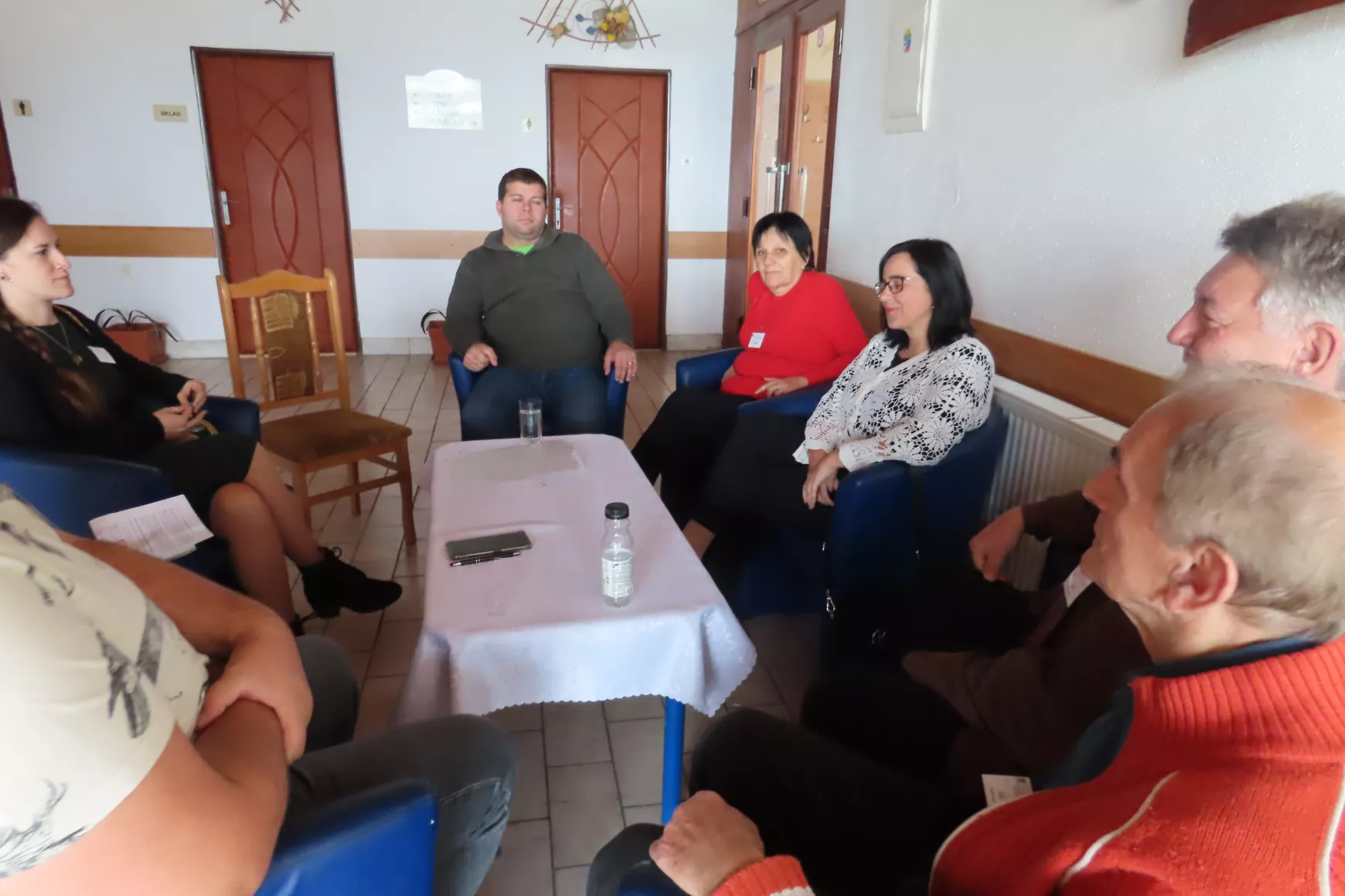 Kiscsoportos beszélgetés