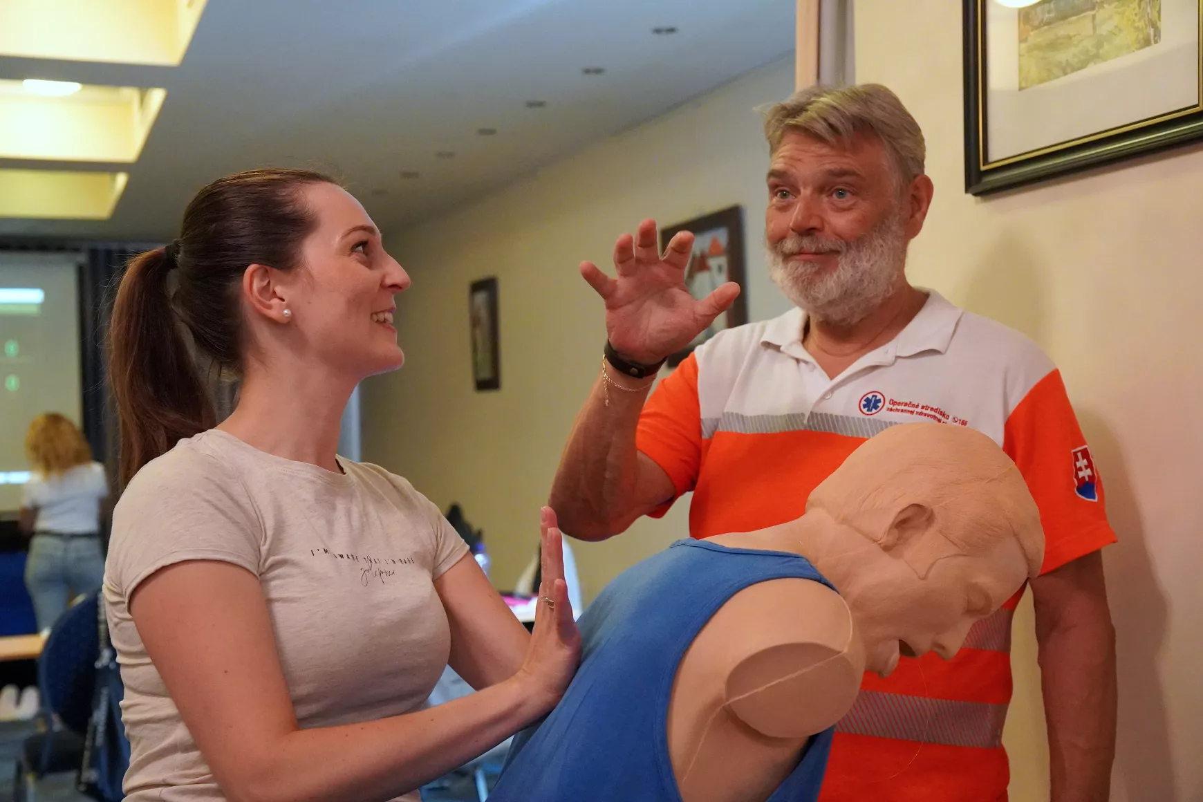 Esztergályos Árpád, Szlovák Egészségügyi Mentőszolgálat Műveleti Központja