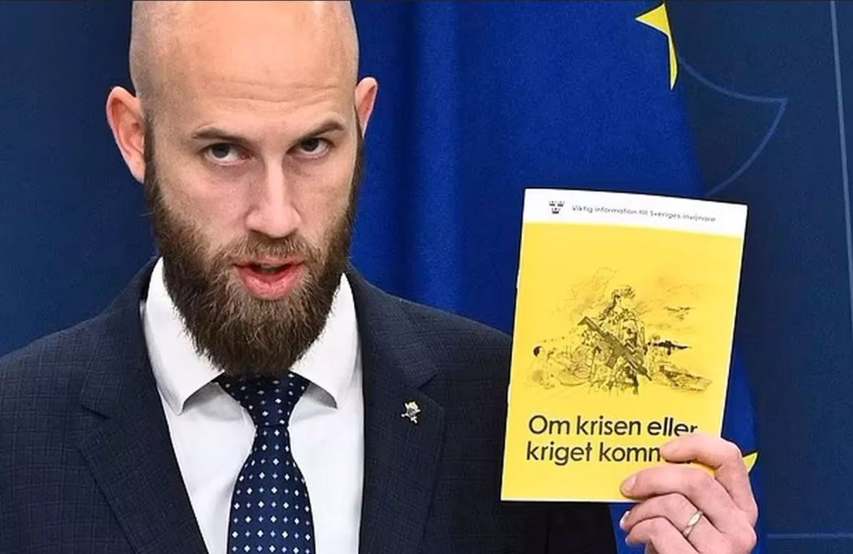 Carl-Oskar Bohlin, civil védelemért felelős svéd miniszter