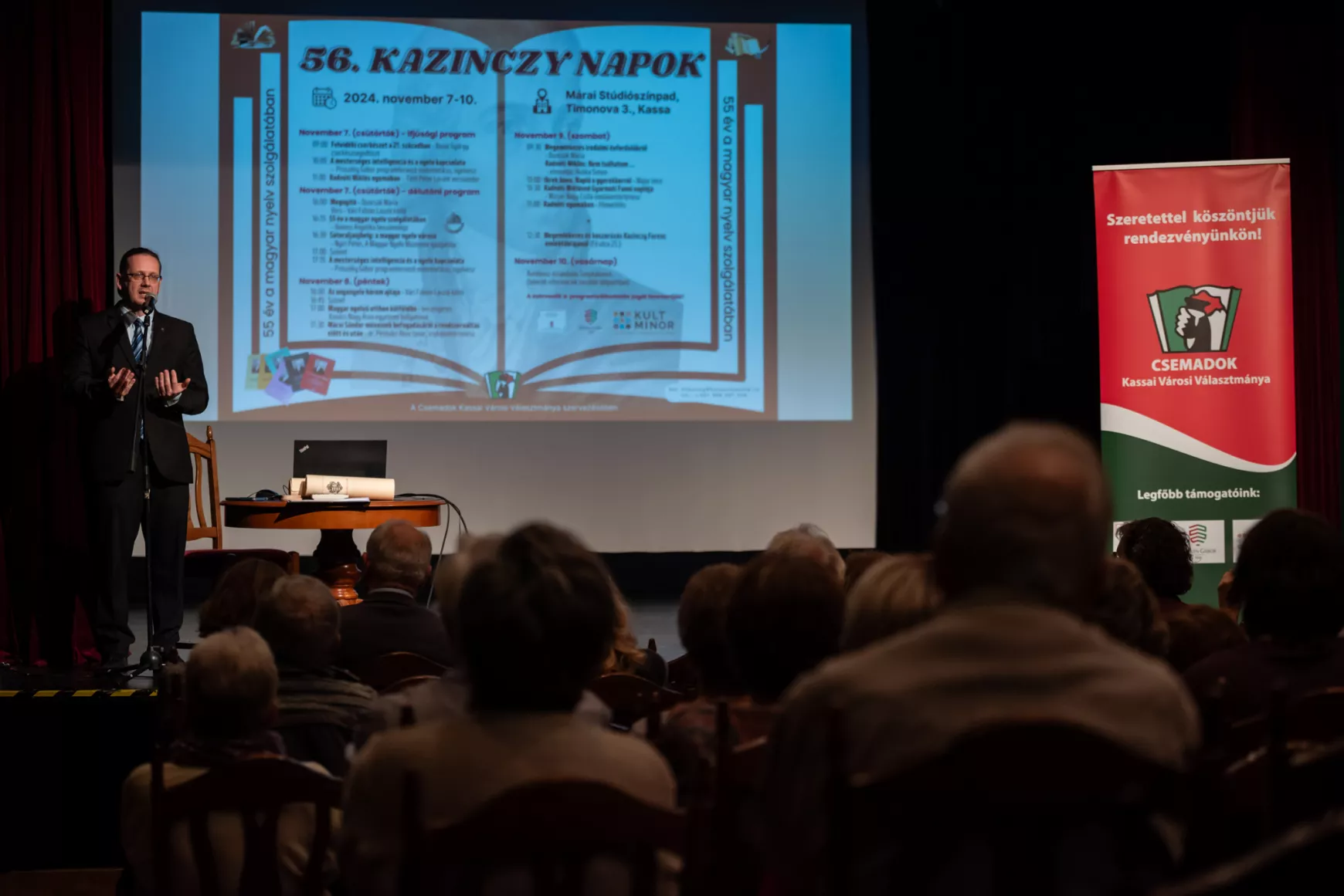 Kassa, 56. Kazinczy Napok, magyar nyelv, nyelvművelés
