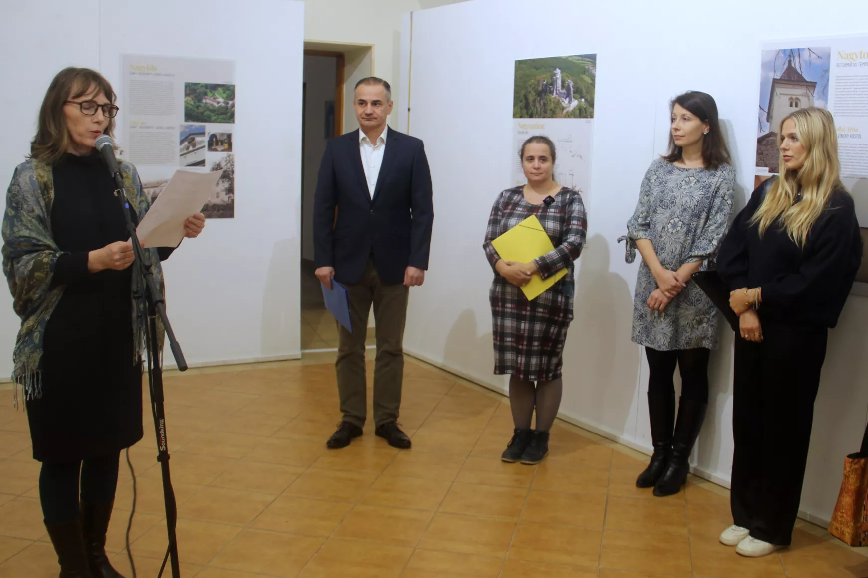 Műemléki felújítások a Felvidéken, kiállítás, Kassa, MaJel Rovás Központ