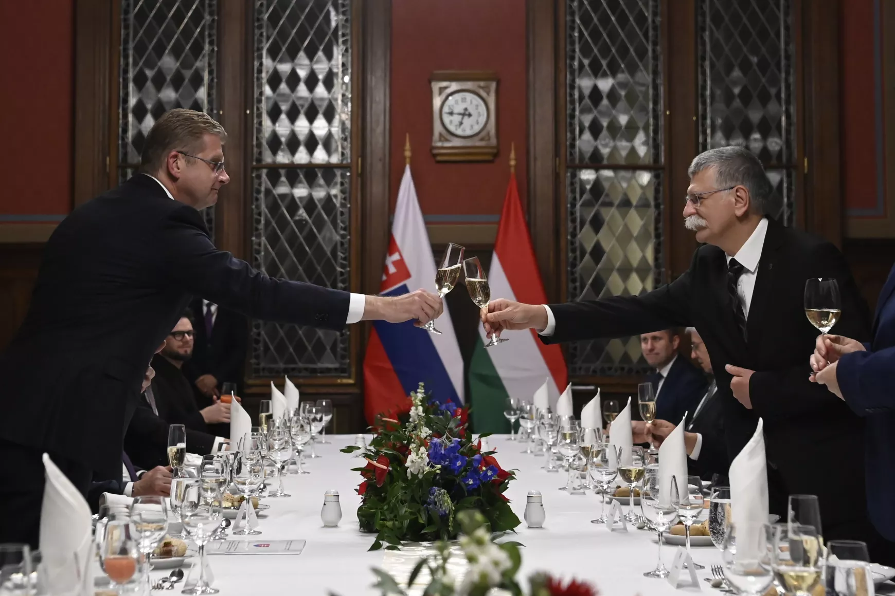 Kövér és Žiga Budapesten