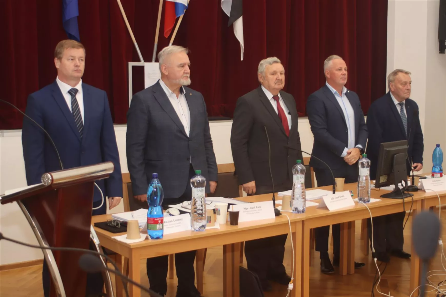 A rimaszombati önkormányzati testület ülése
