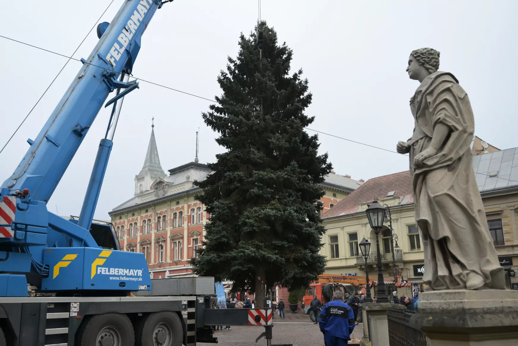 Kassa, karácsony, karácsonyfa