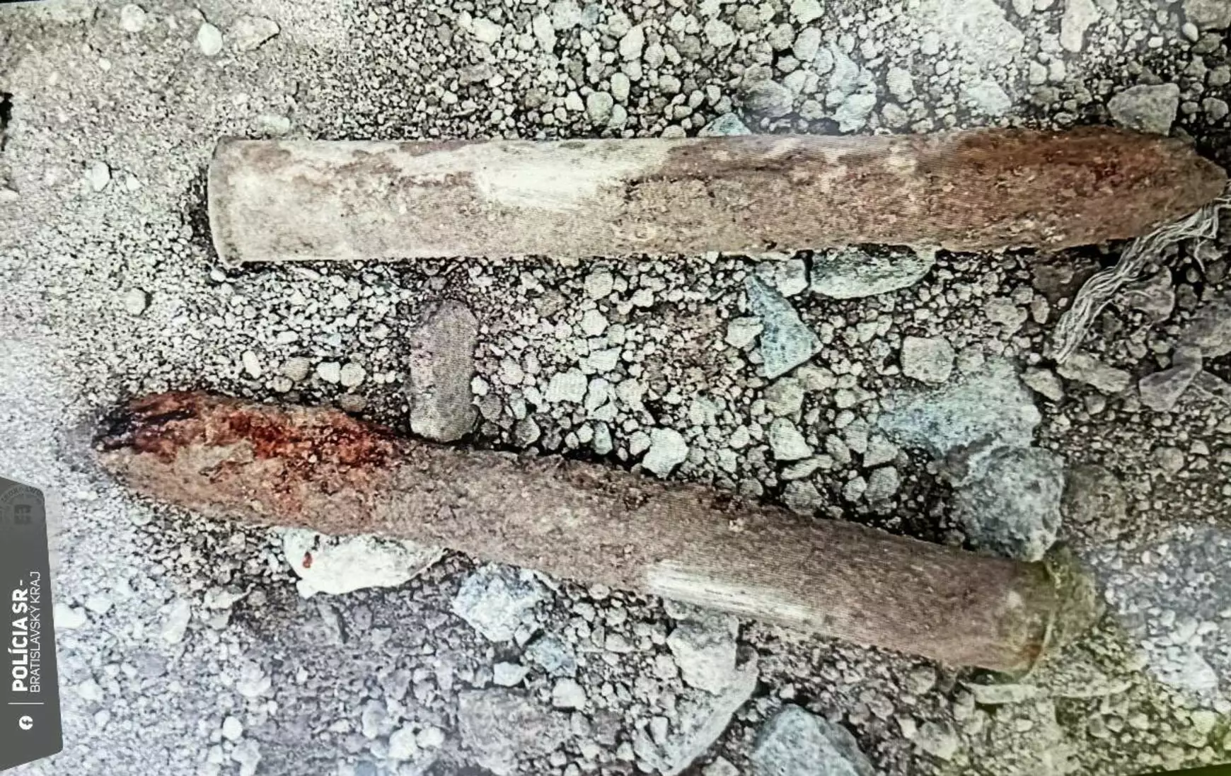 lőszerek, rendőrségi felvétel 