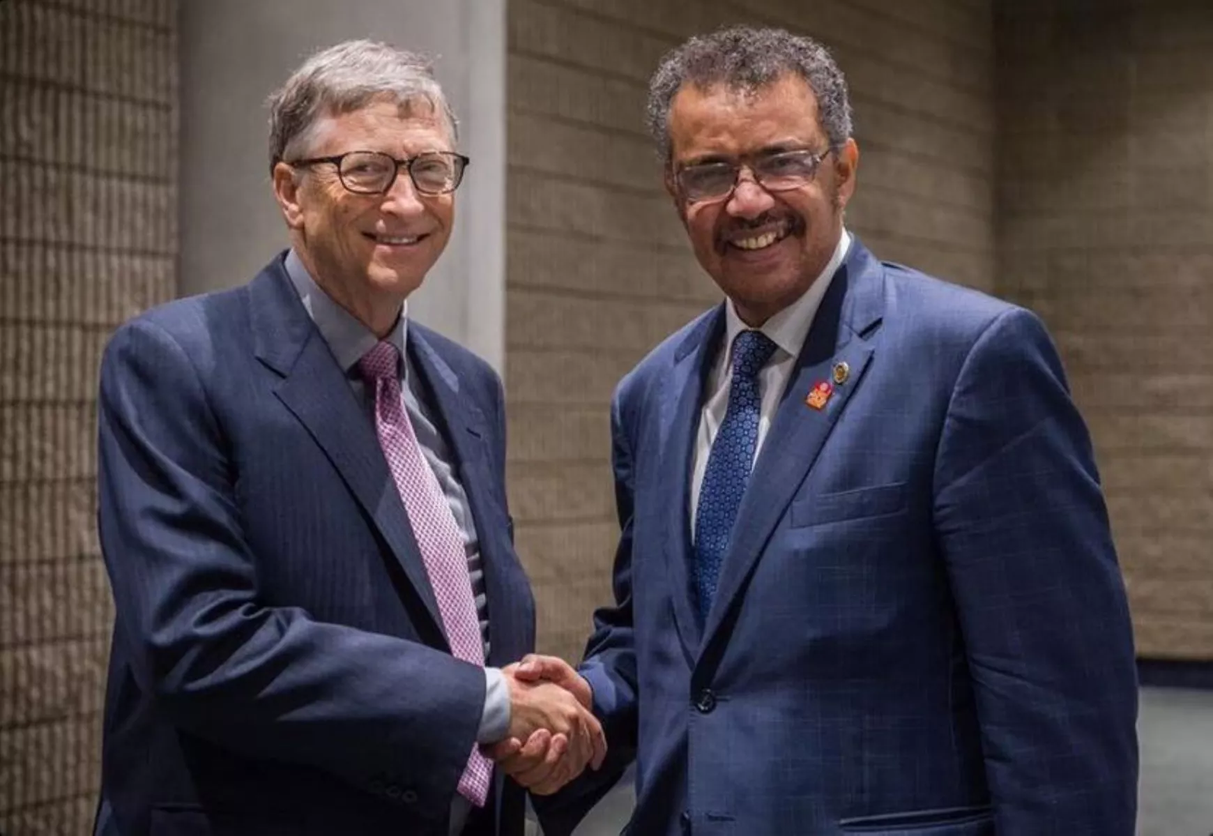 Bill Gates és Tedros Ghebreyesus