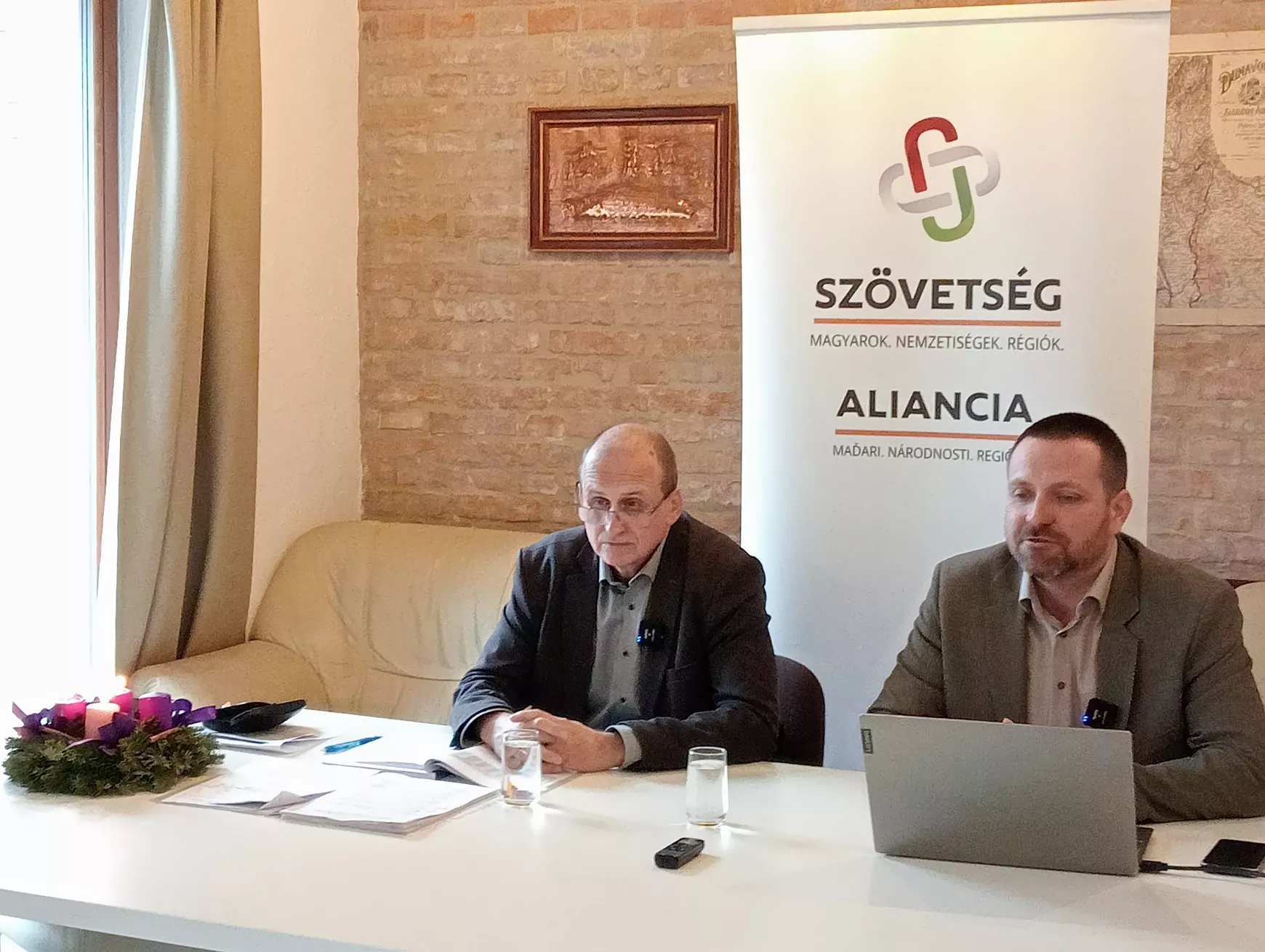 Rendőrségi kihallgatásról, új évi költségvetésekről és elért sikerekről a közös Andruskó-Orosz-sajtótájékoztatón - KÉPEKKEL