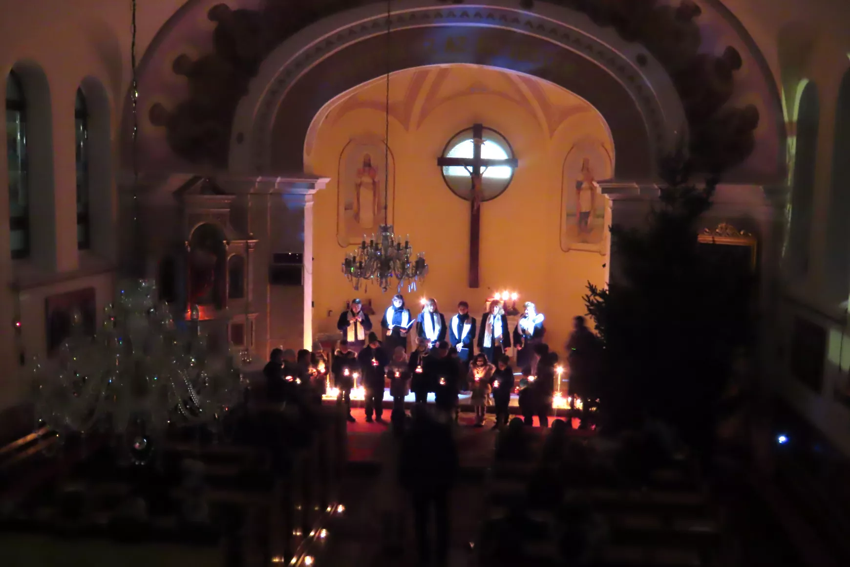 Csodálatos volt a koncert miliője, hangulata