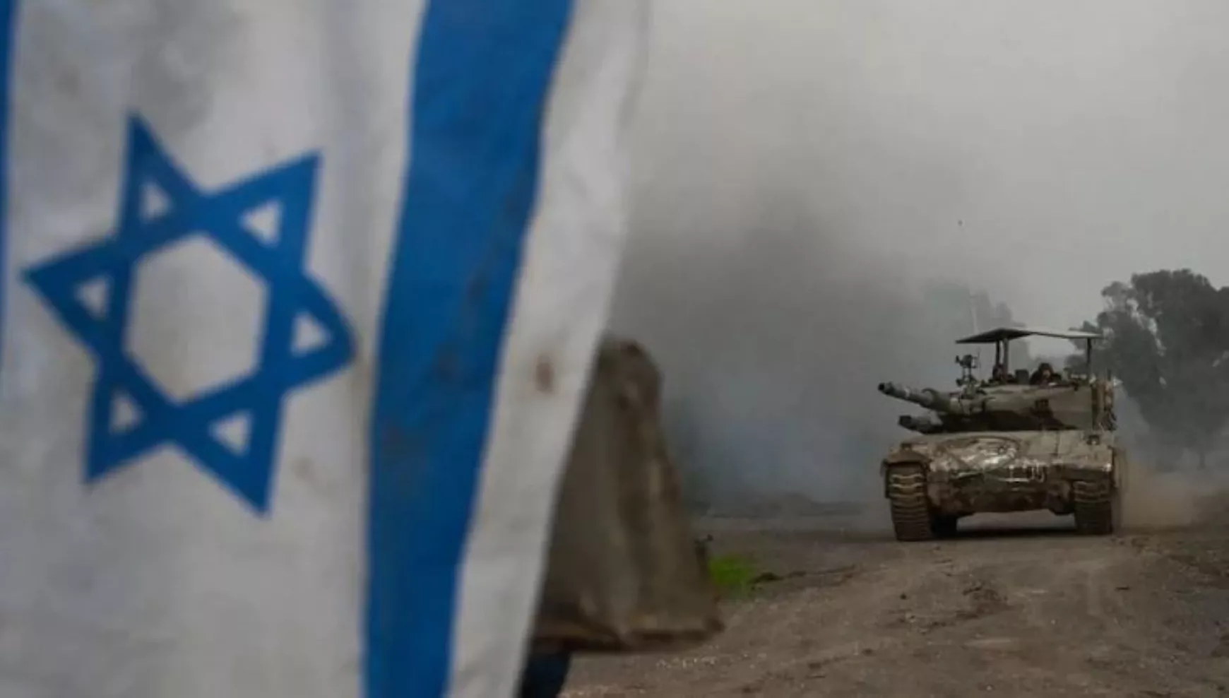 Izraeli hadsereg - tank - Golán-fensík - Szíria - 2024 december