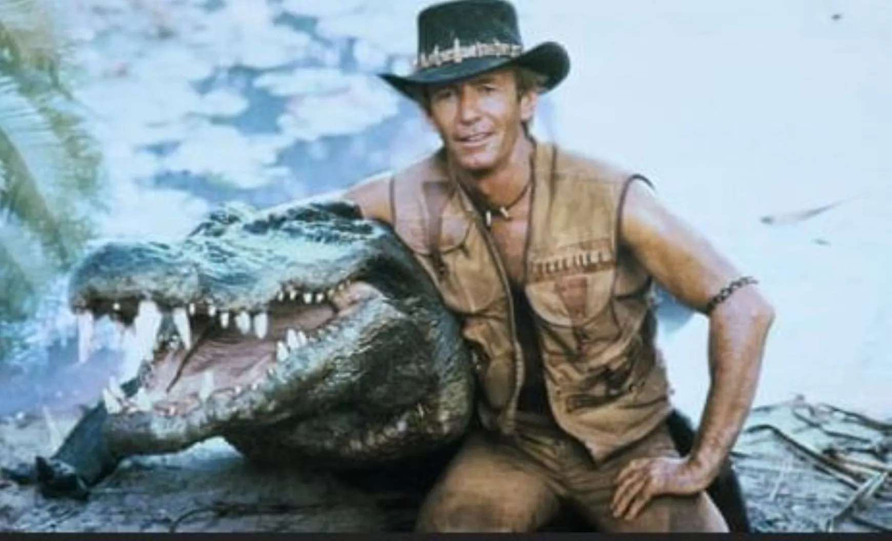 Krokodil Dundee és 2024 decemberében elhunyt krokodilja, Burt