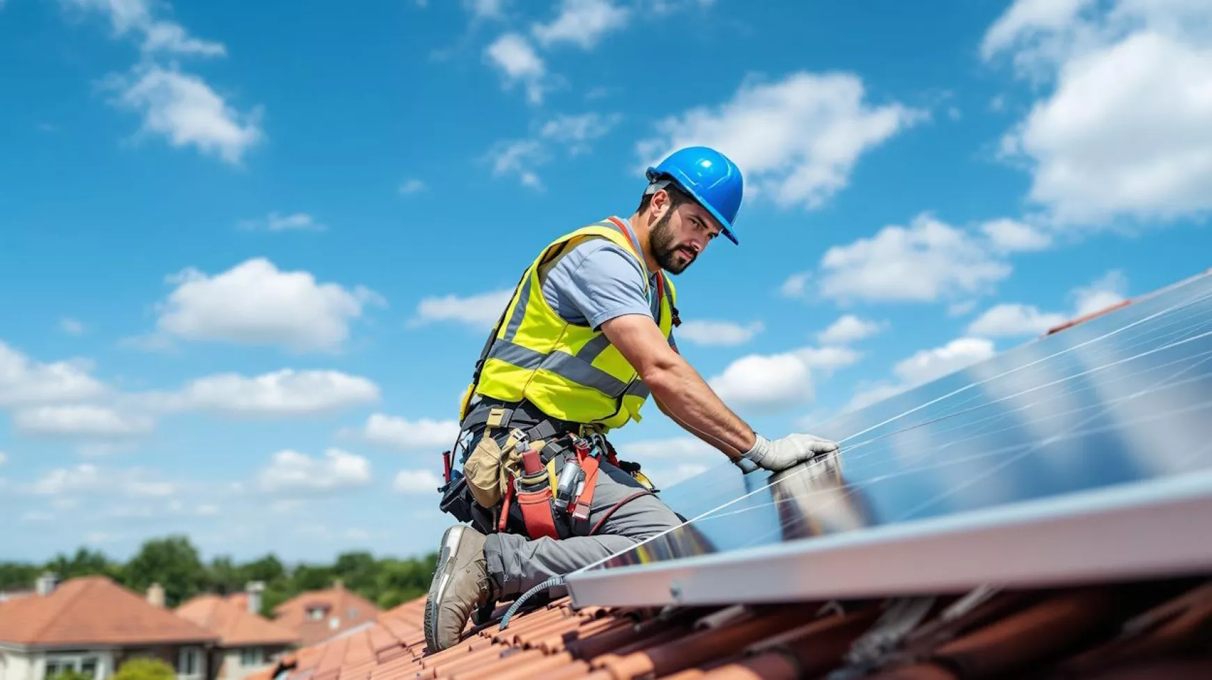 napelemet szerelő technikus - napelem - napenergia