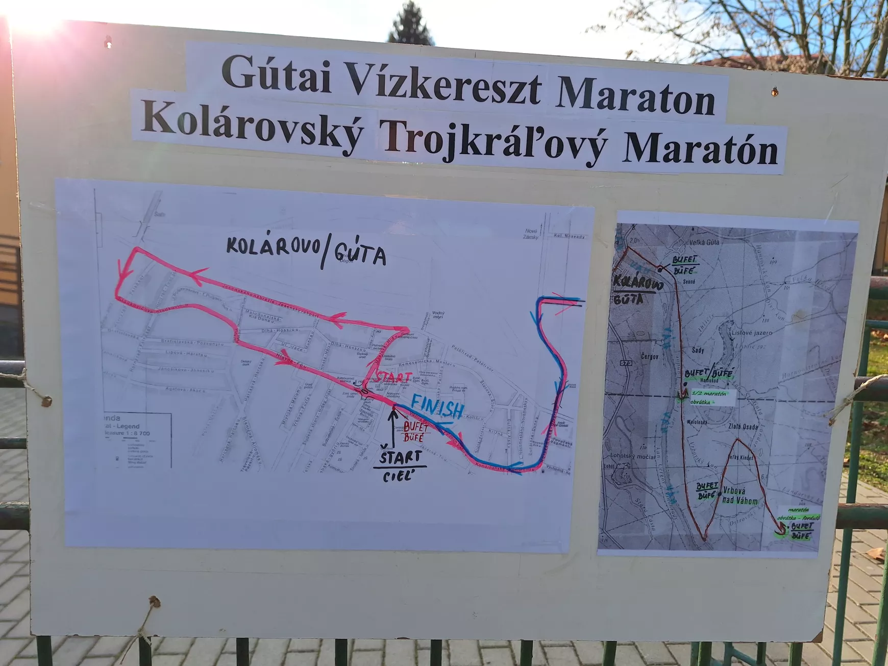 Gútai vízkereszt maraton - 2025 január