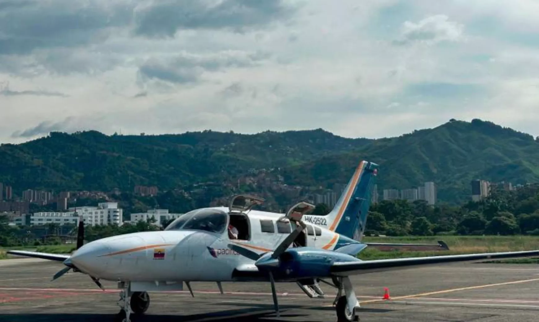 Eltűnt kisrepülőgép 2025 január - Kolumbia - Urrao - Cessna 402