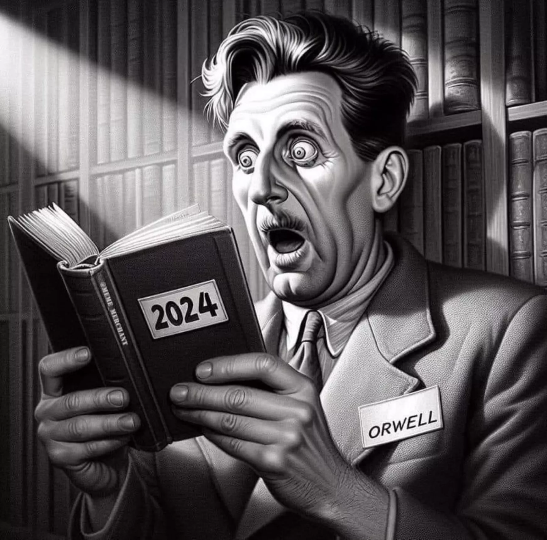 Orwell - 1984 - 2024 - illusztráció