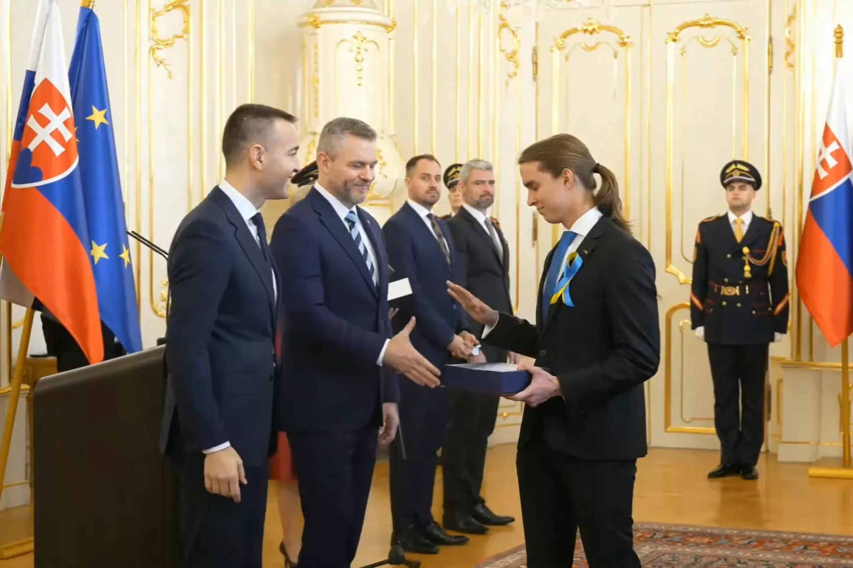 Simon Omaník, Peter Pellegrini