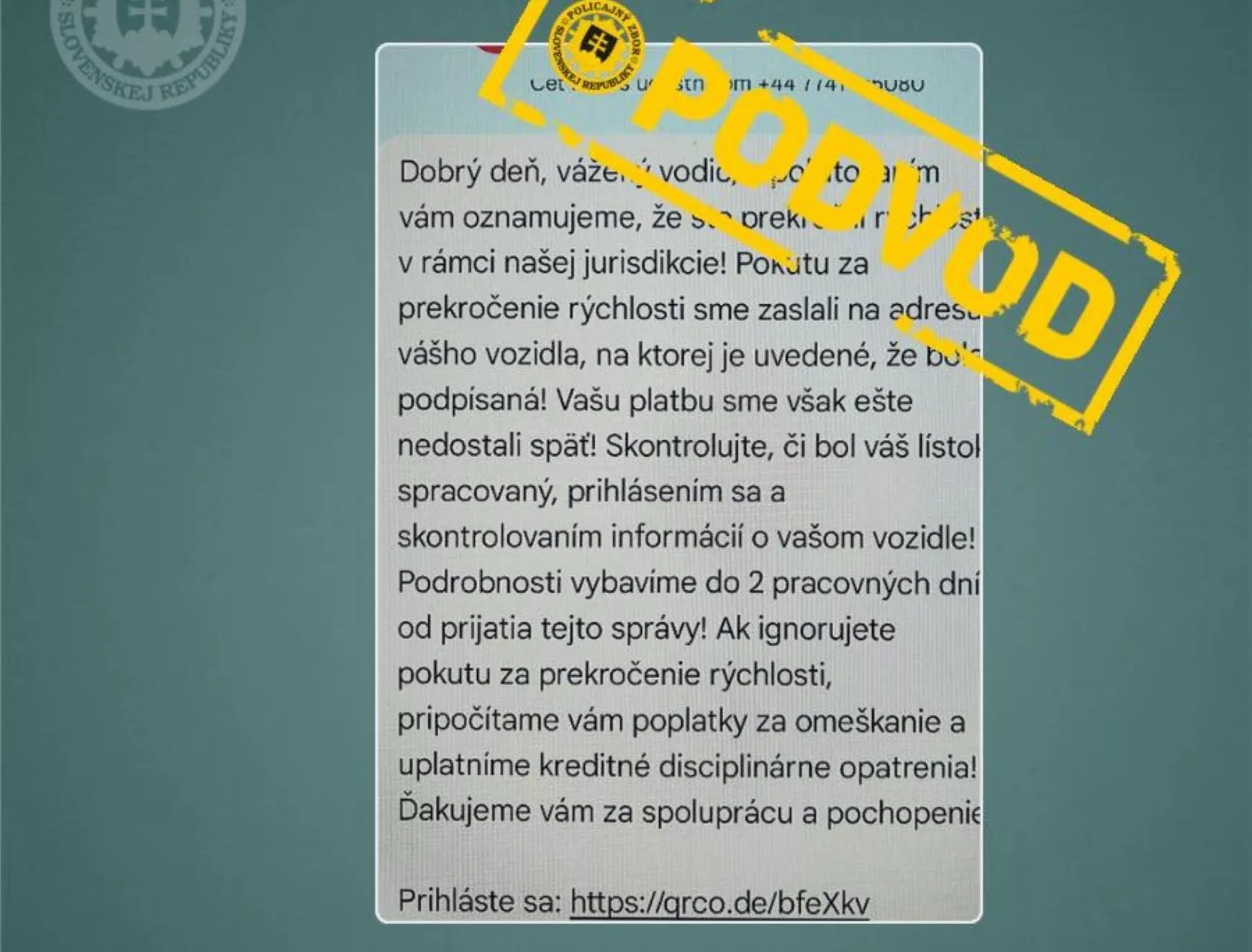 sms csalás rendőrség