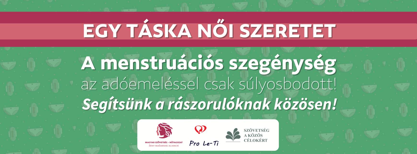 Szeretettáska adománygűjtés plakát