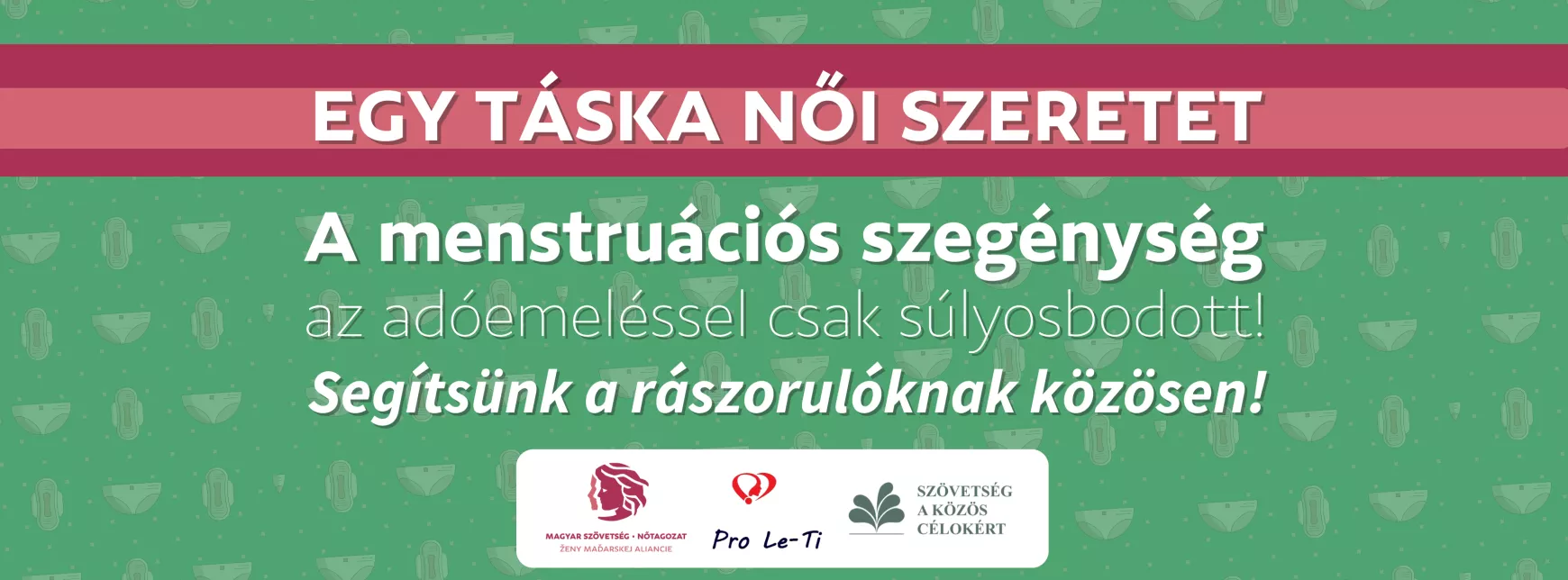 Szeretettáska adománygűjtés plakát