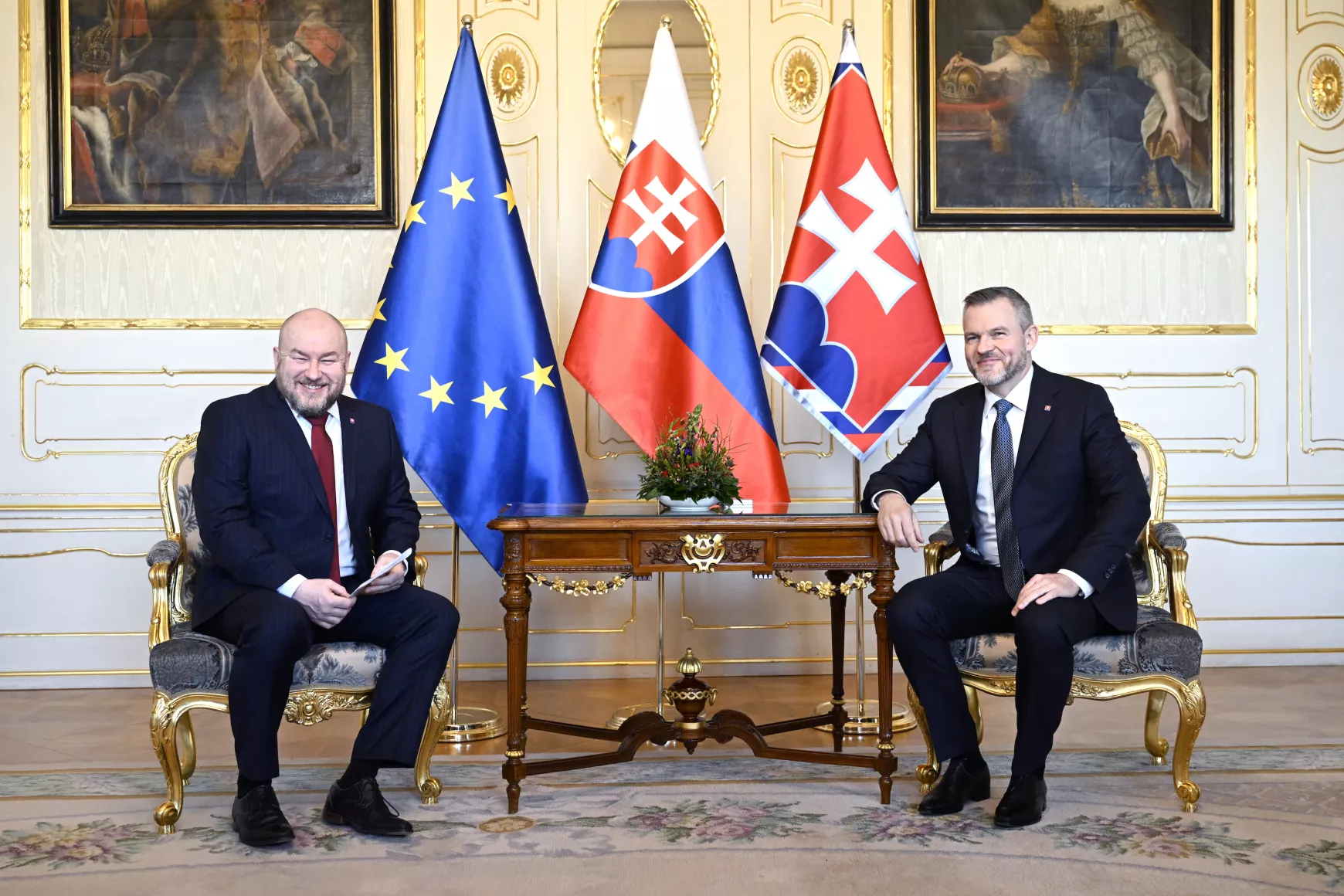 Rudolf Huliak és Peter Pellegrini