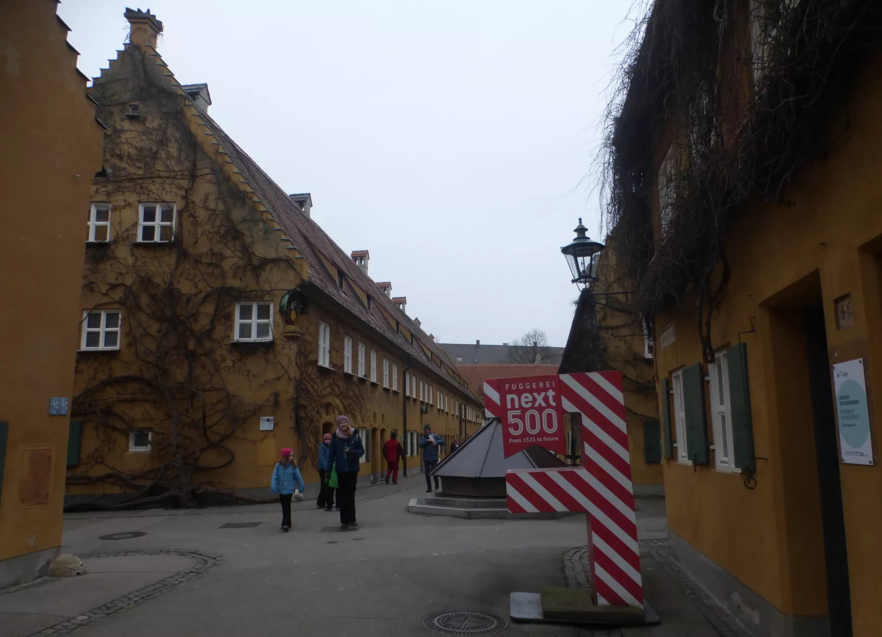 Fuggerei: 500 év hátra, előre