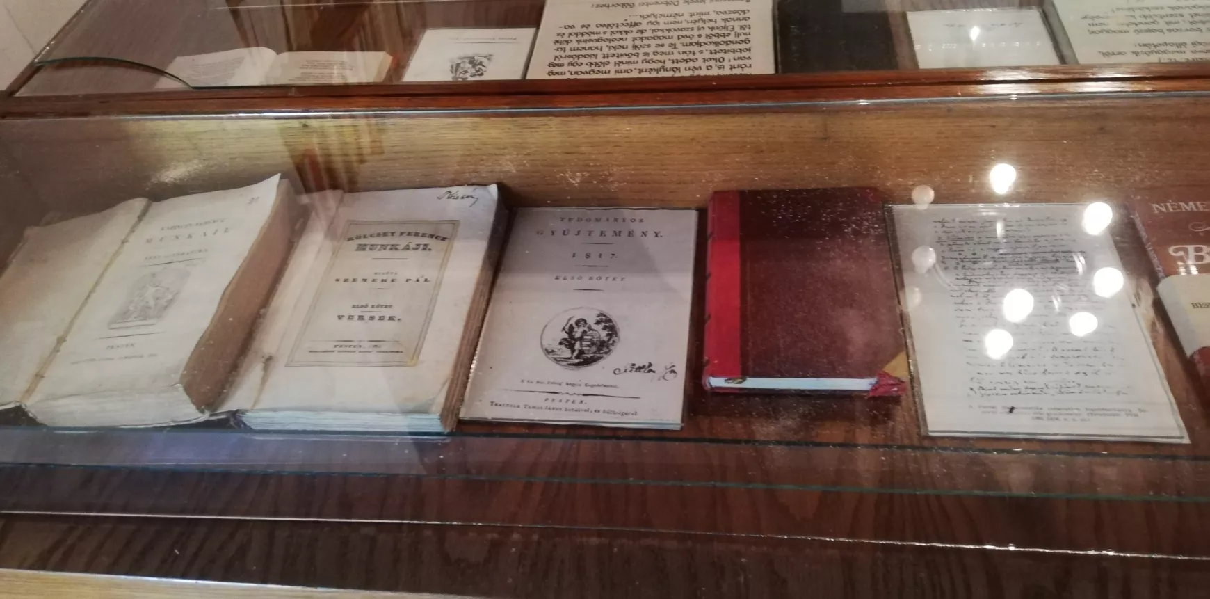 Berzsenyi Dániel Egyházashetyén - Berzsenyi könyvei