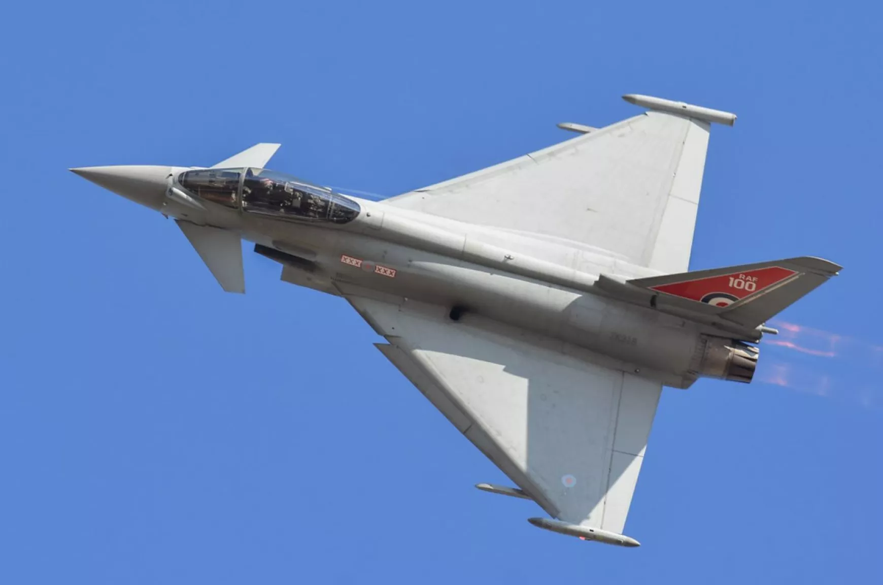Eurofighter Typhoon - a brit királyi légierő (RAF) jelzésével - flickr