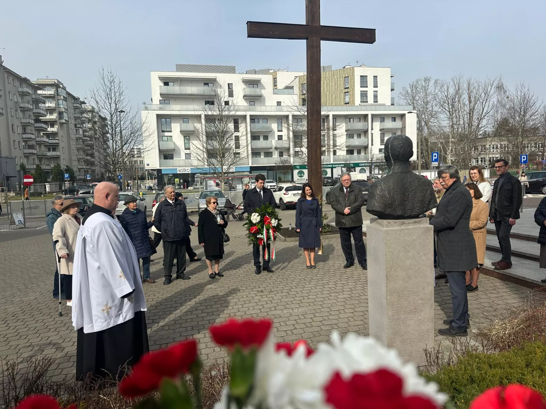 Esterházy János emlékmise Varsóban