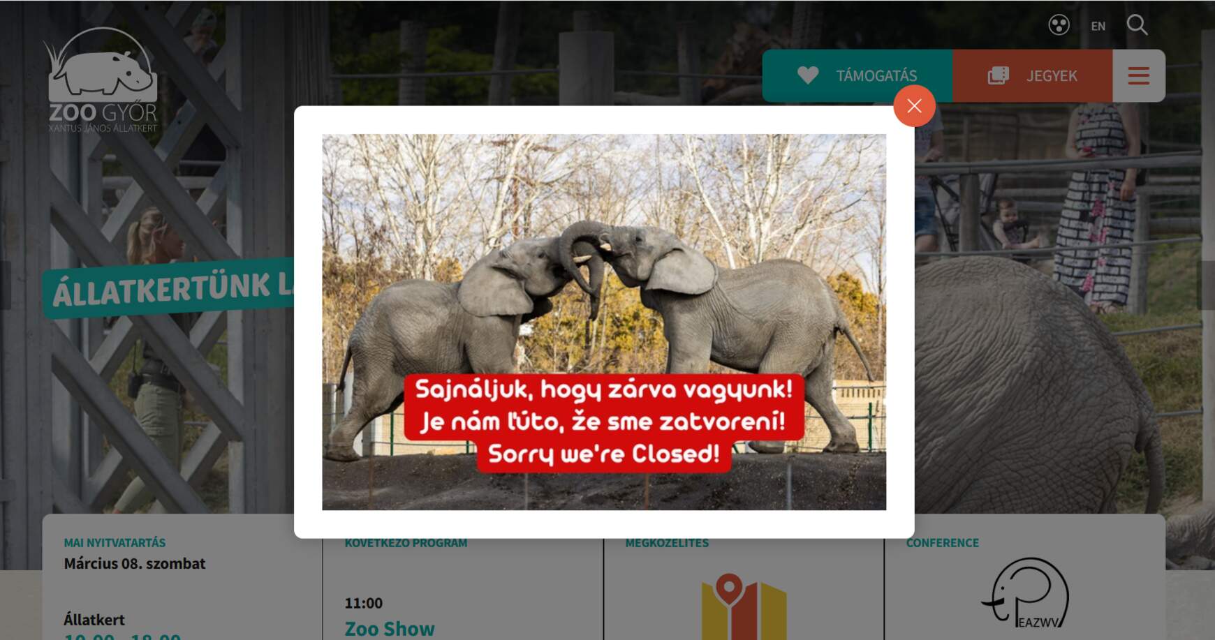 Győri Xantus János Állatkert