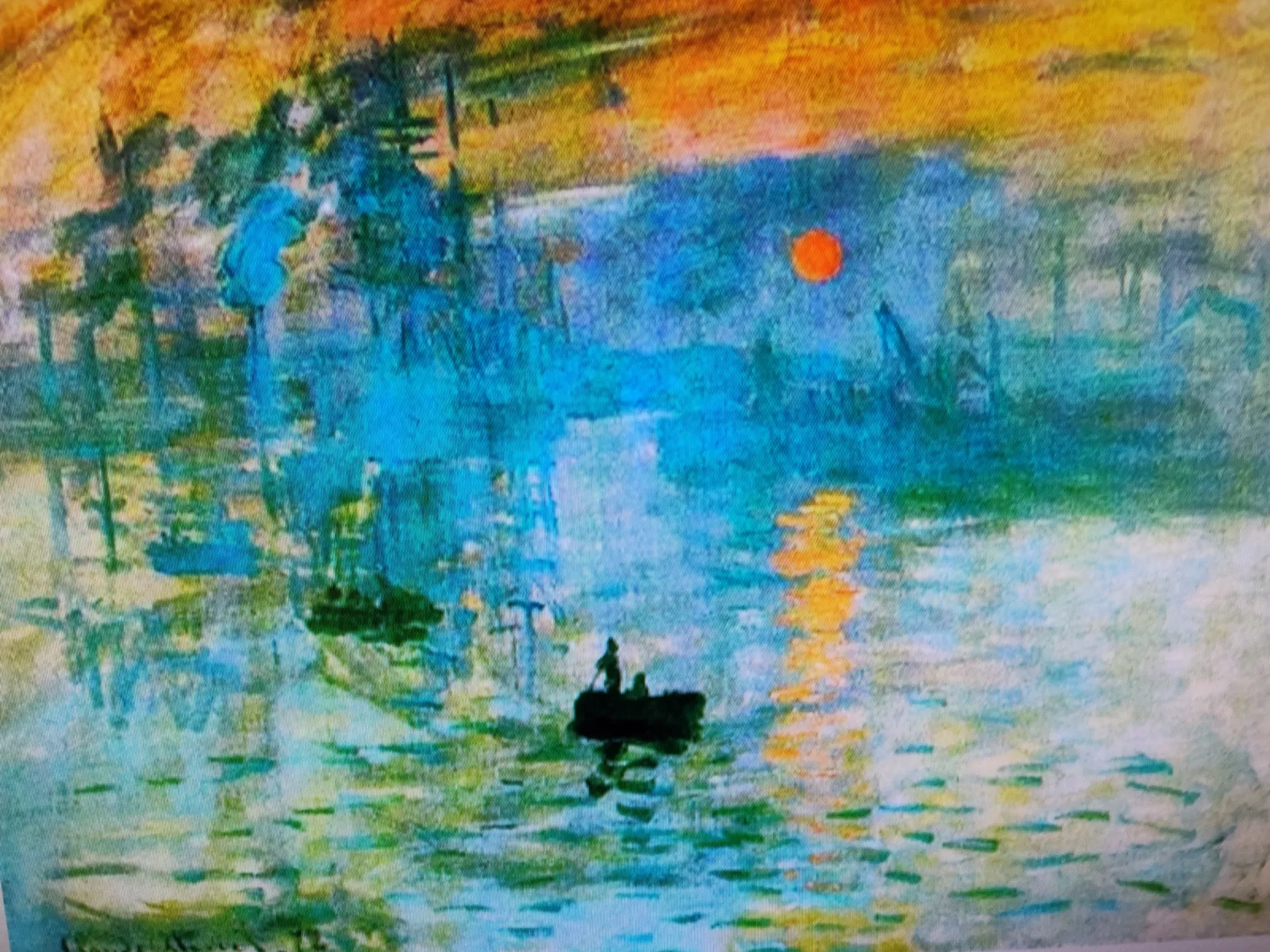 A felkelő nap - Claude Monet.