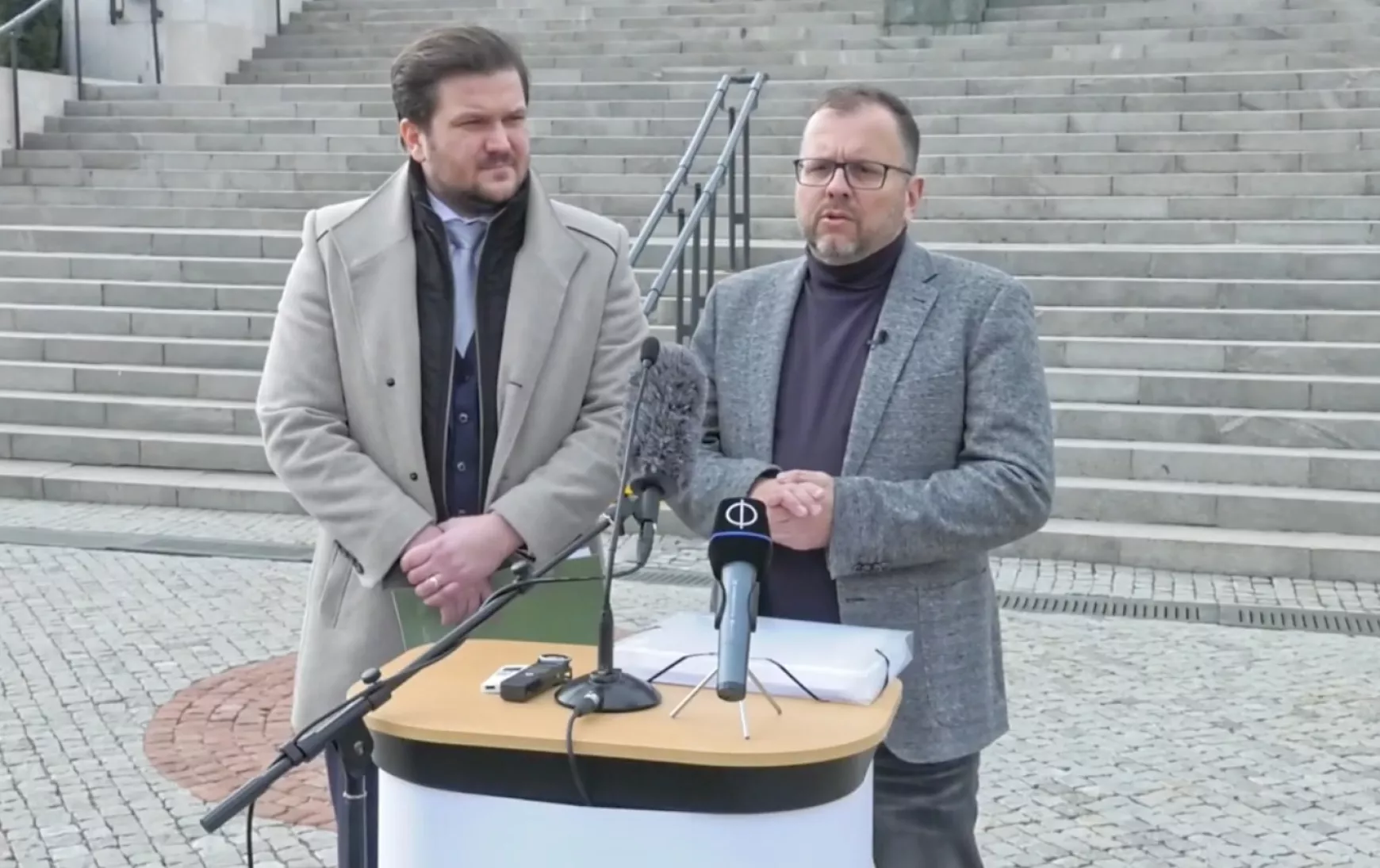Őry Péter (j) és Nagy Dávid