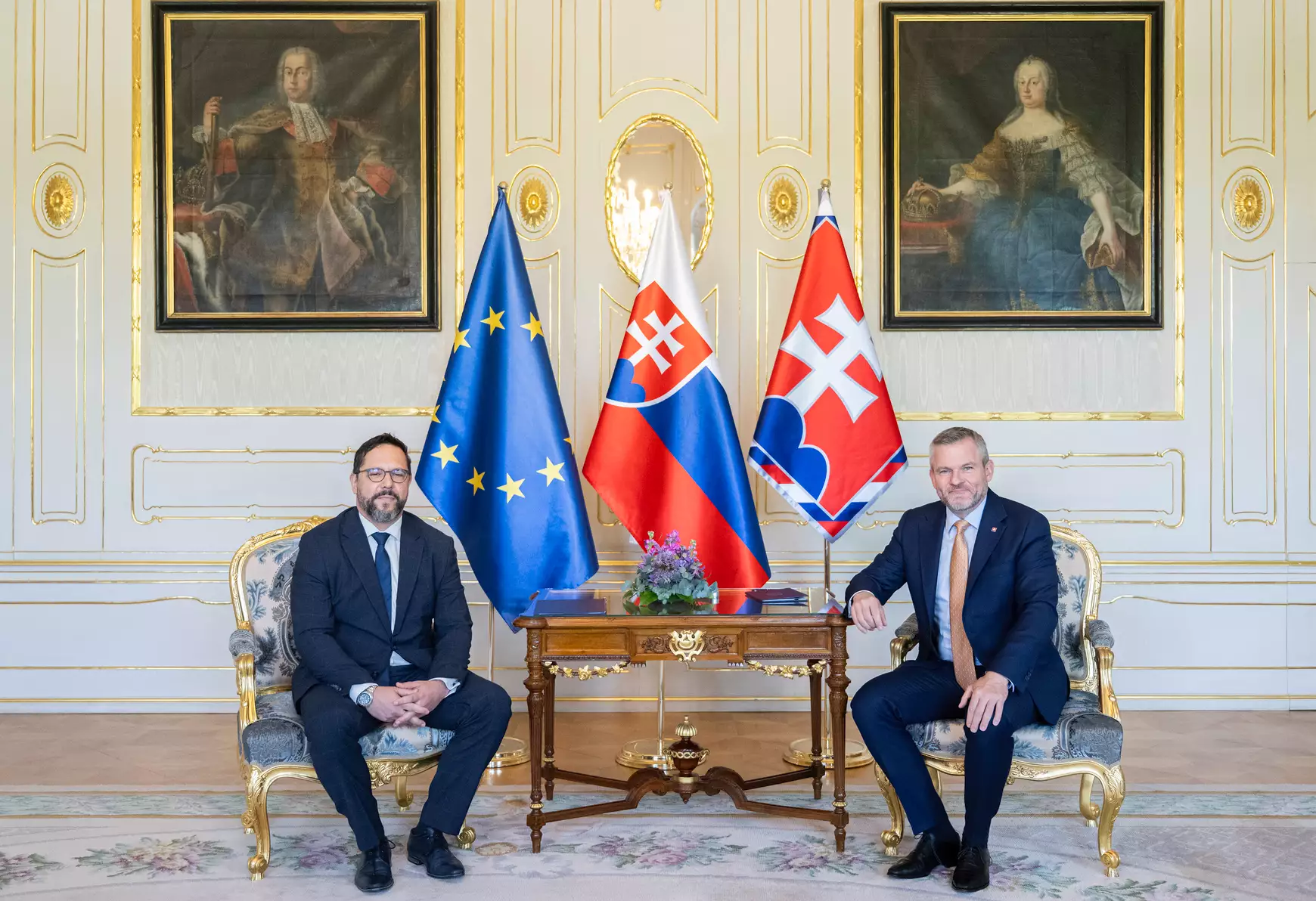 Radim Dvořák, Peter Pellegrini
