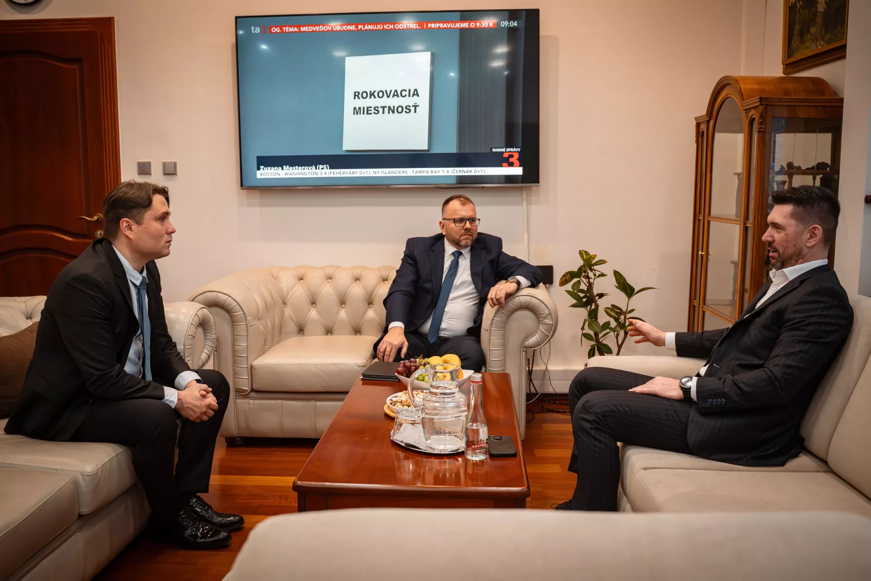 Magyar Szövetség képviselőiek találkozása Richard Takáč földművelésügyi miniszterrel - 2025. 04.02.