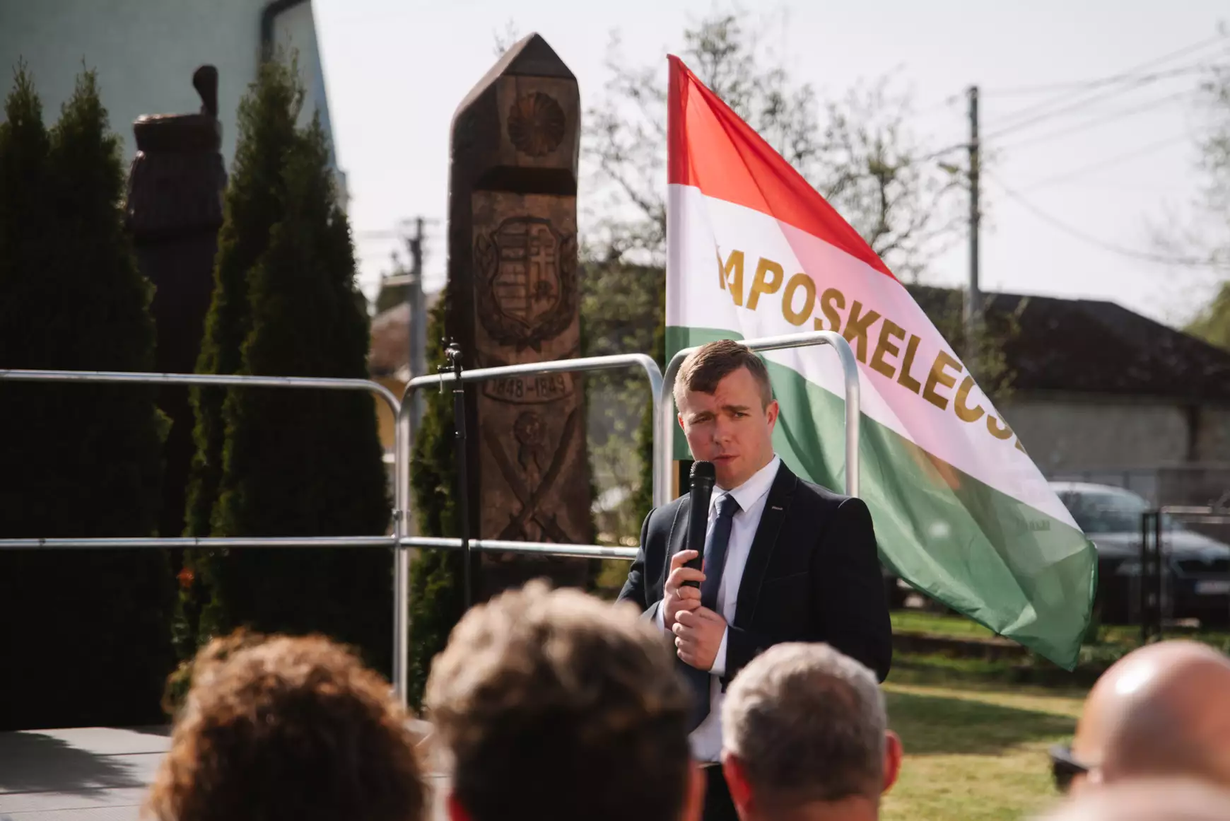 2025-04-16 Kaposkelecsény, tájház, felújítás, átadás