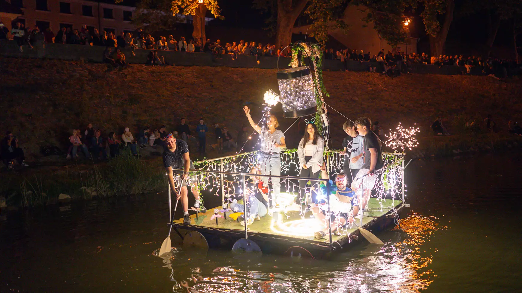 Lampionos felvonulás Esztergom