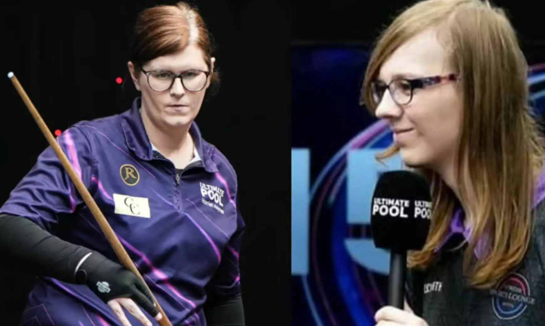Lucy Smith és Harriet Haynes - a brit női biliárdliga két transzgender döntőse - X